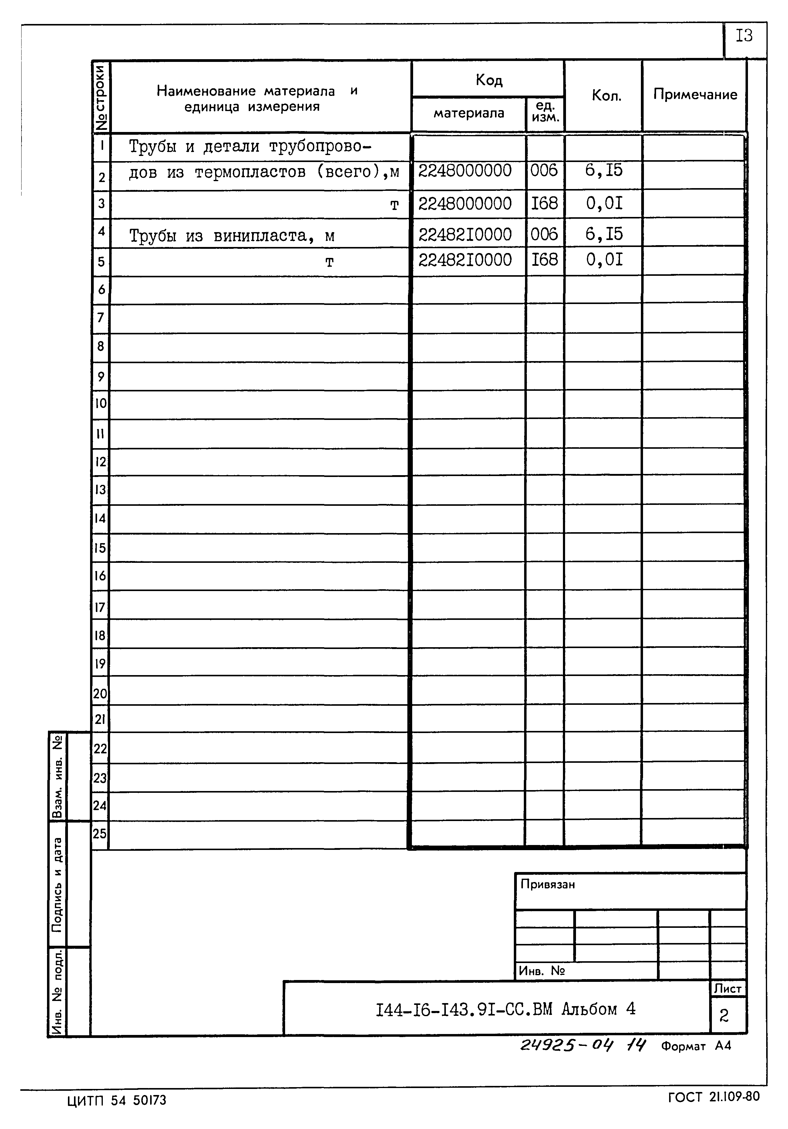 Типовой проект 144-16-143.91