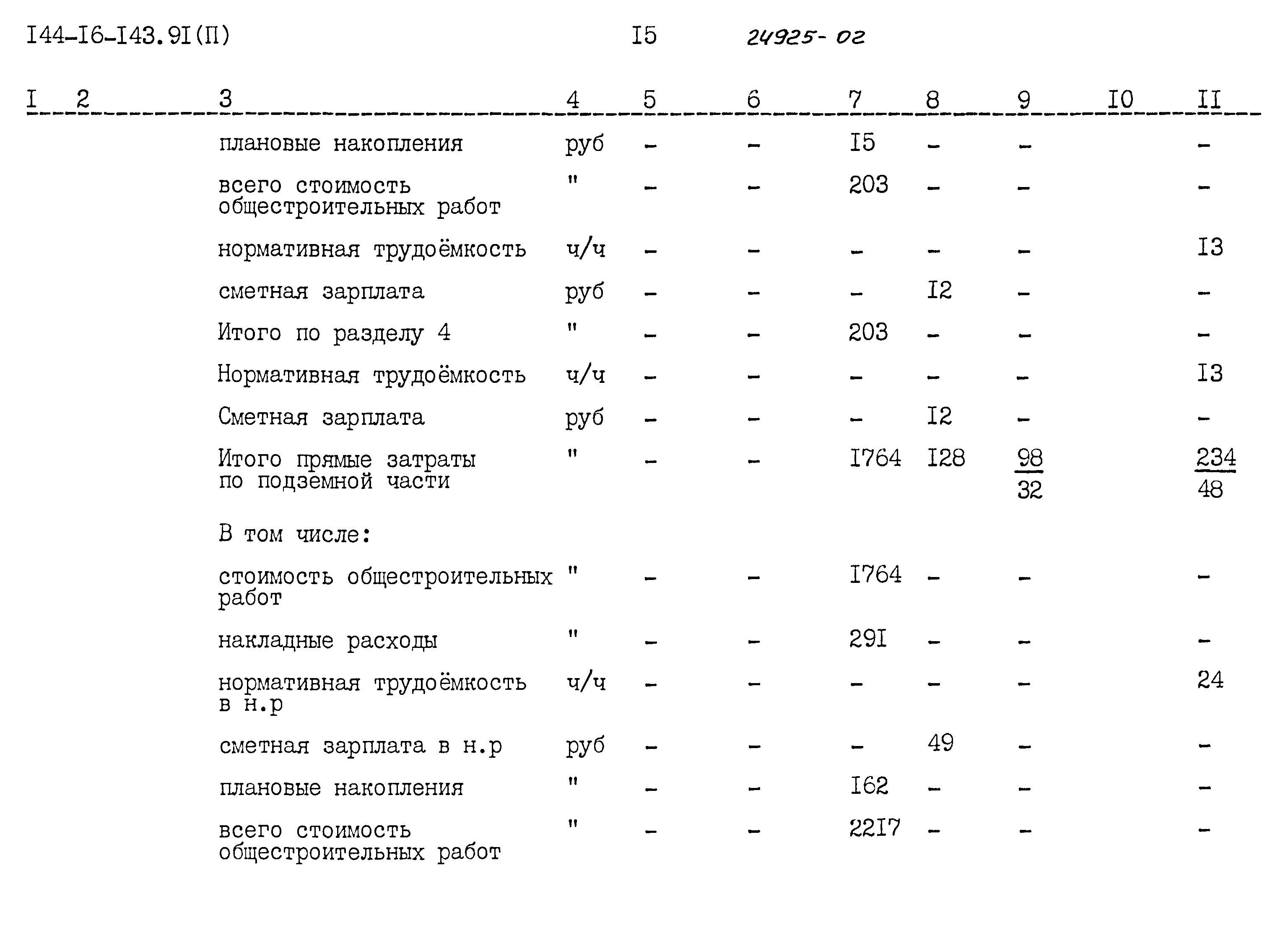 Типовой проект 144-16-143.91