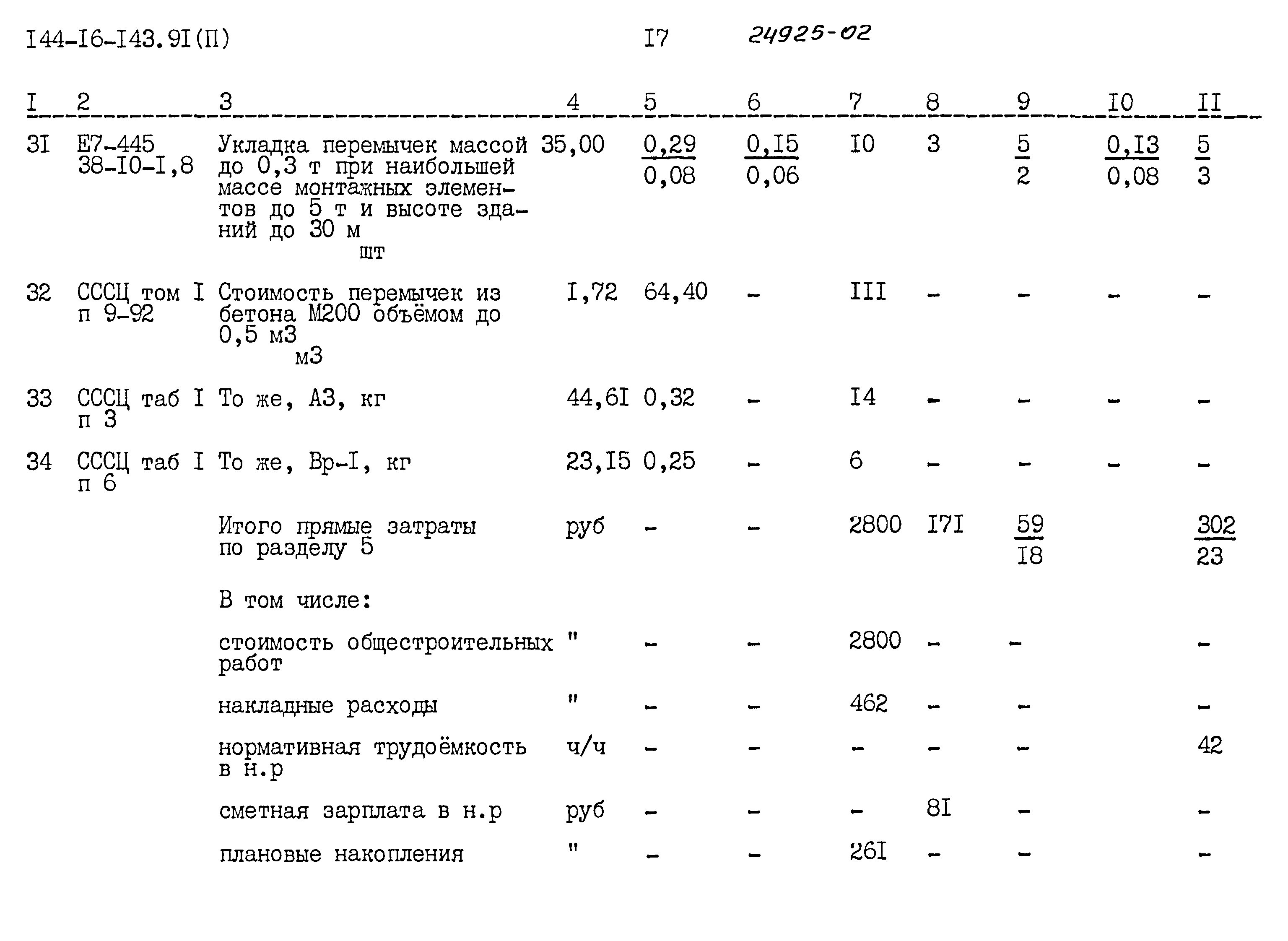 Типовой проект 144-16-143.91