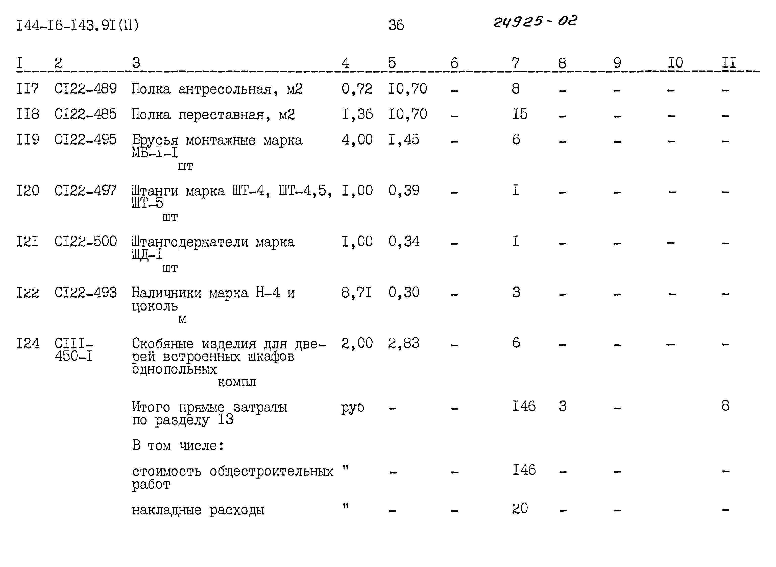 Типовой проект 144-16-143.91