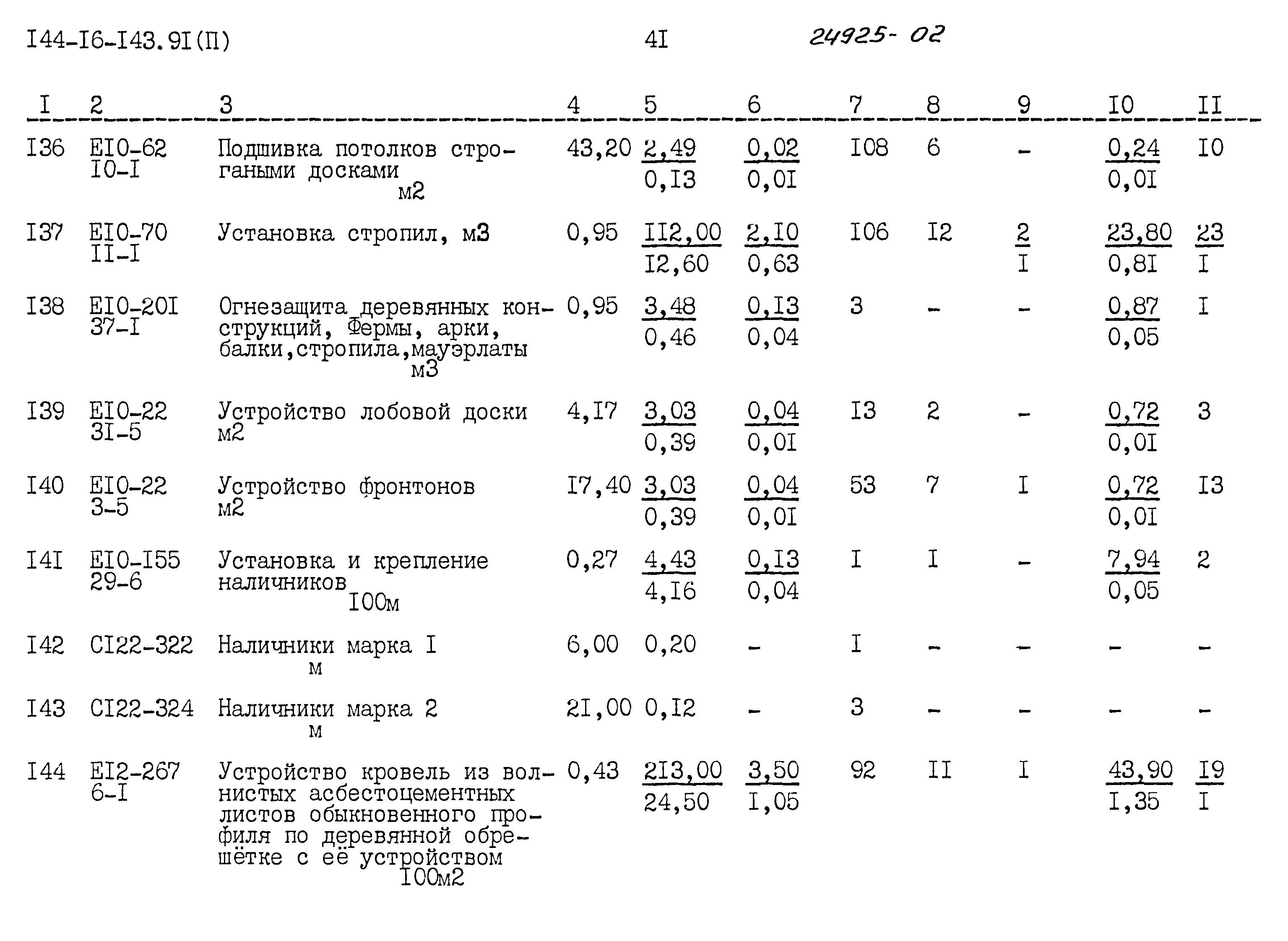 Типовой проект 144-16-143.91
