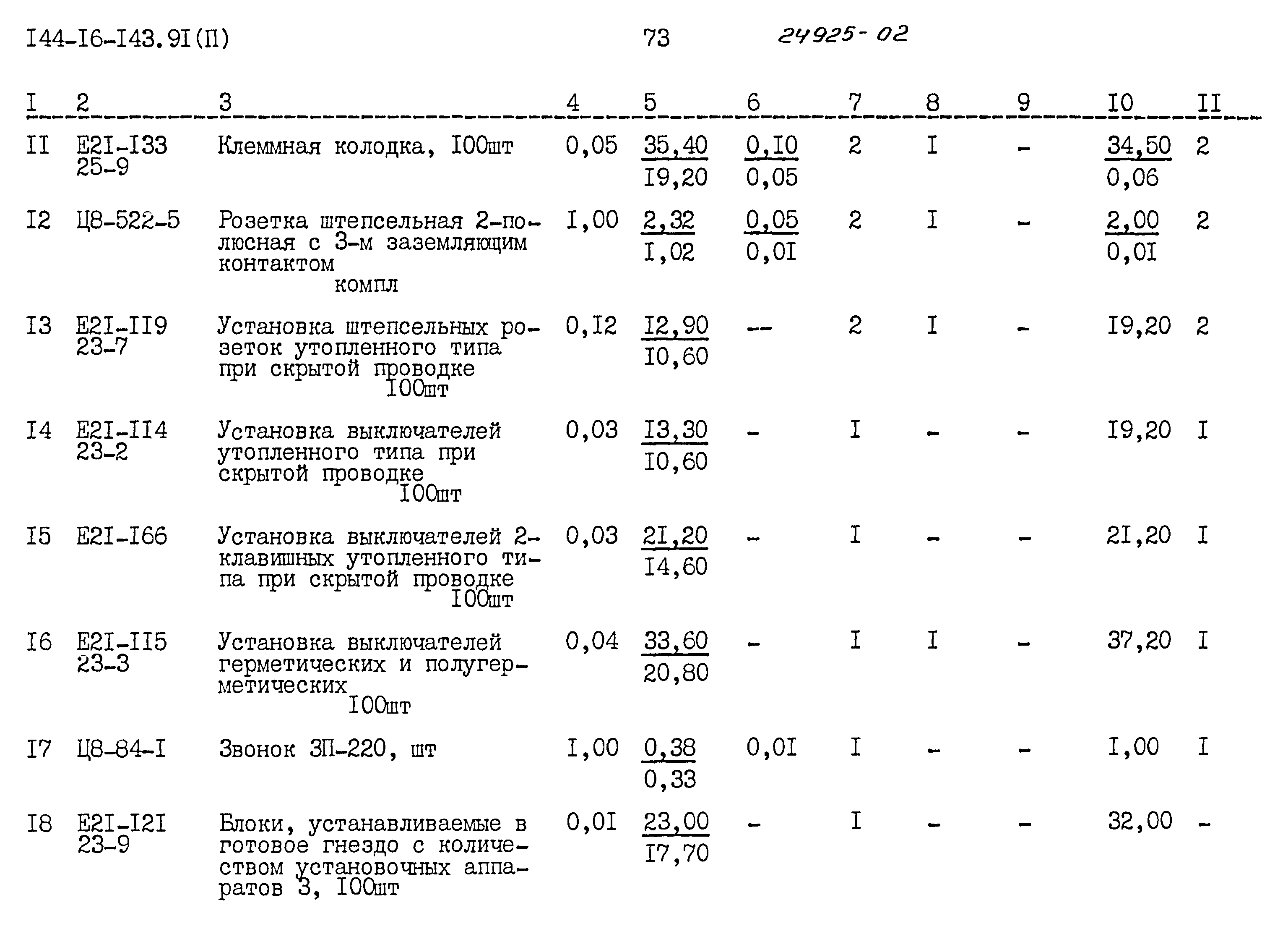 Типовой проект 144-16-143.91