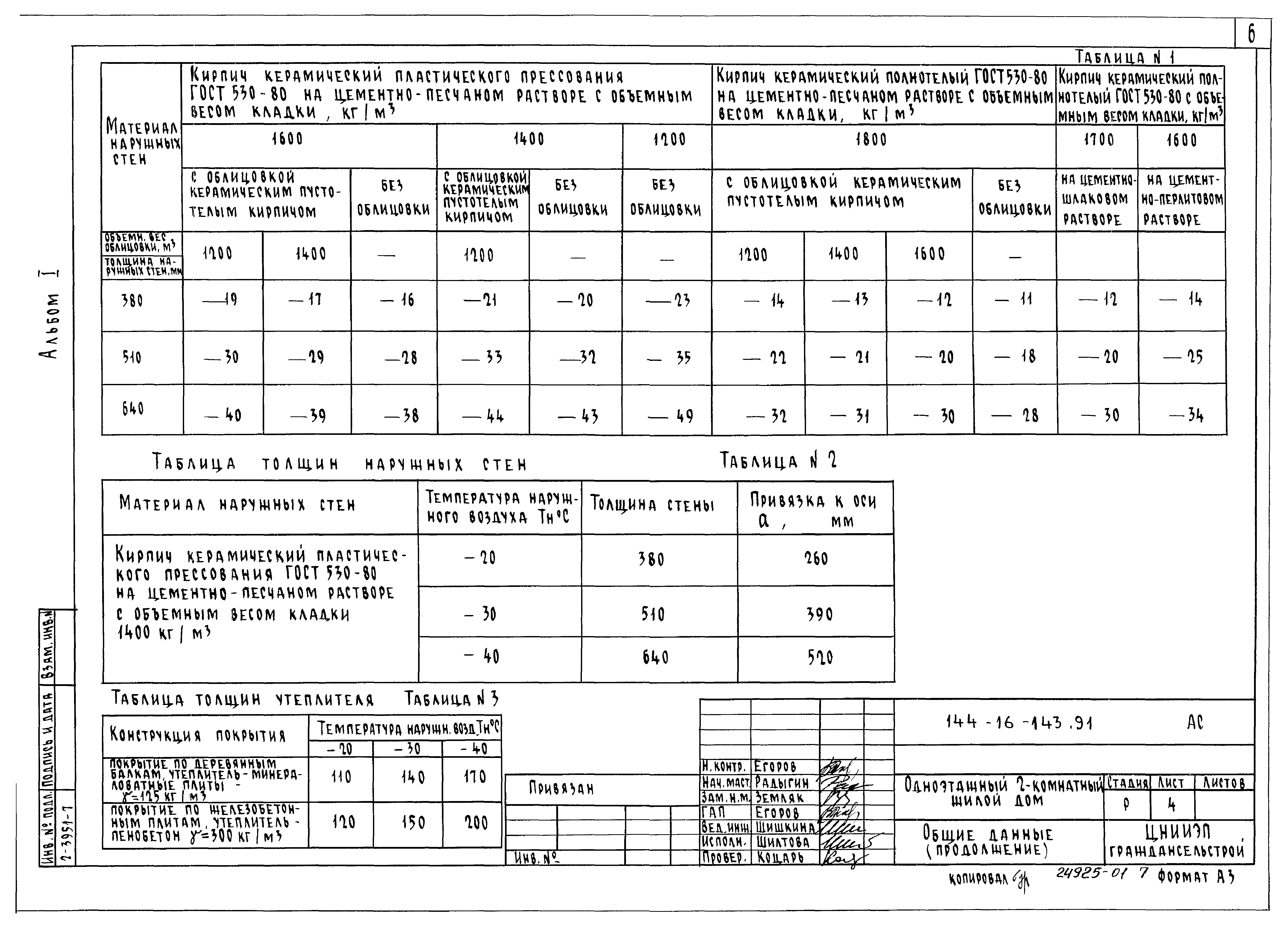 Типовой проект 144-16-143.91