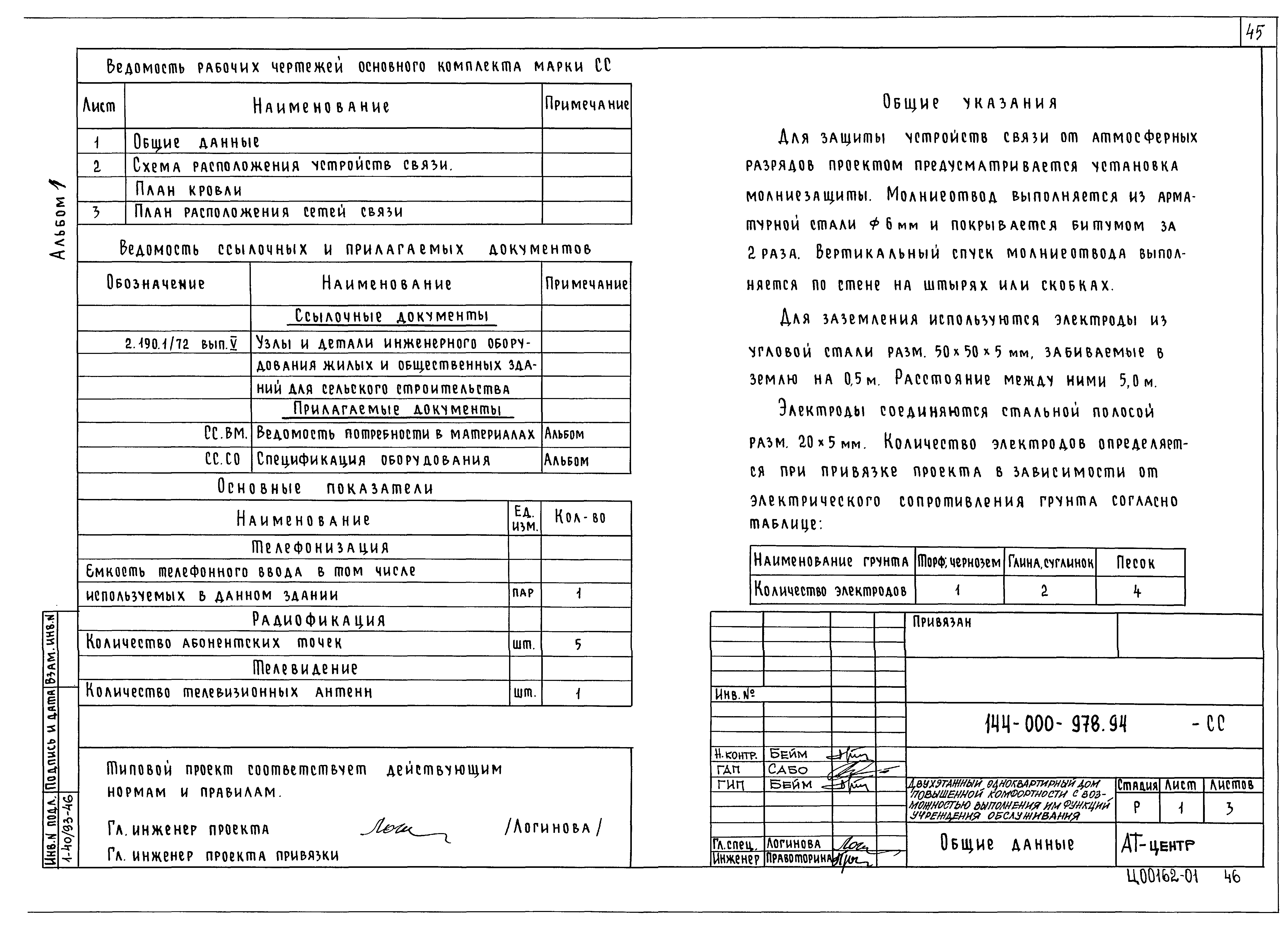 Типовой проект 144-000-978.94