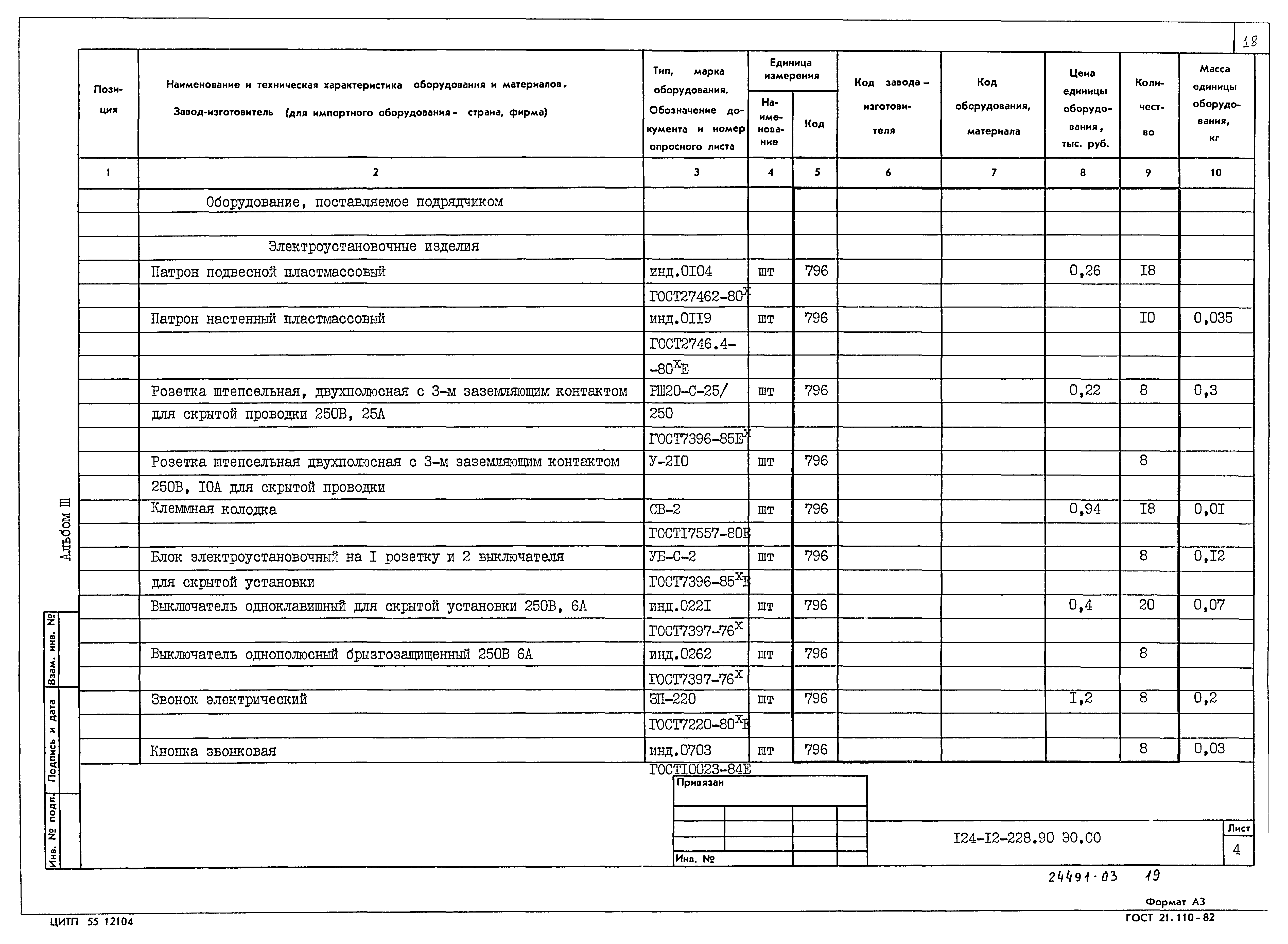 Типовой проект 124-12-228.90