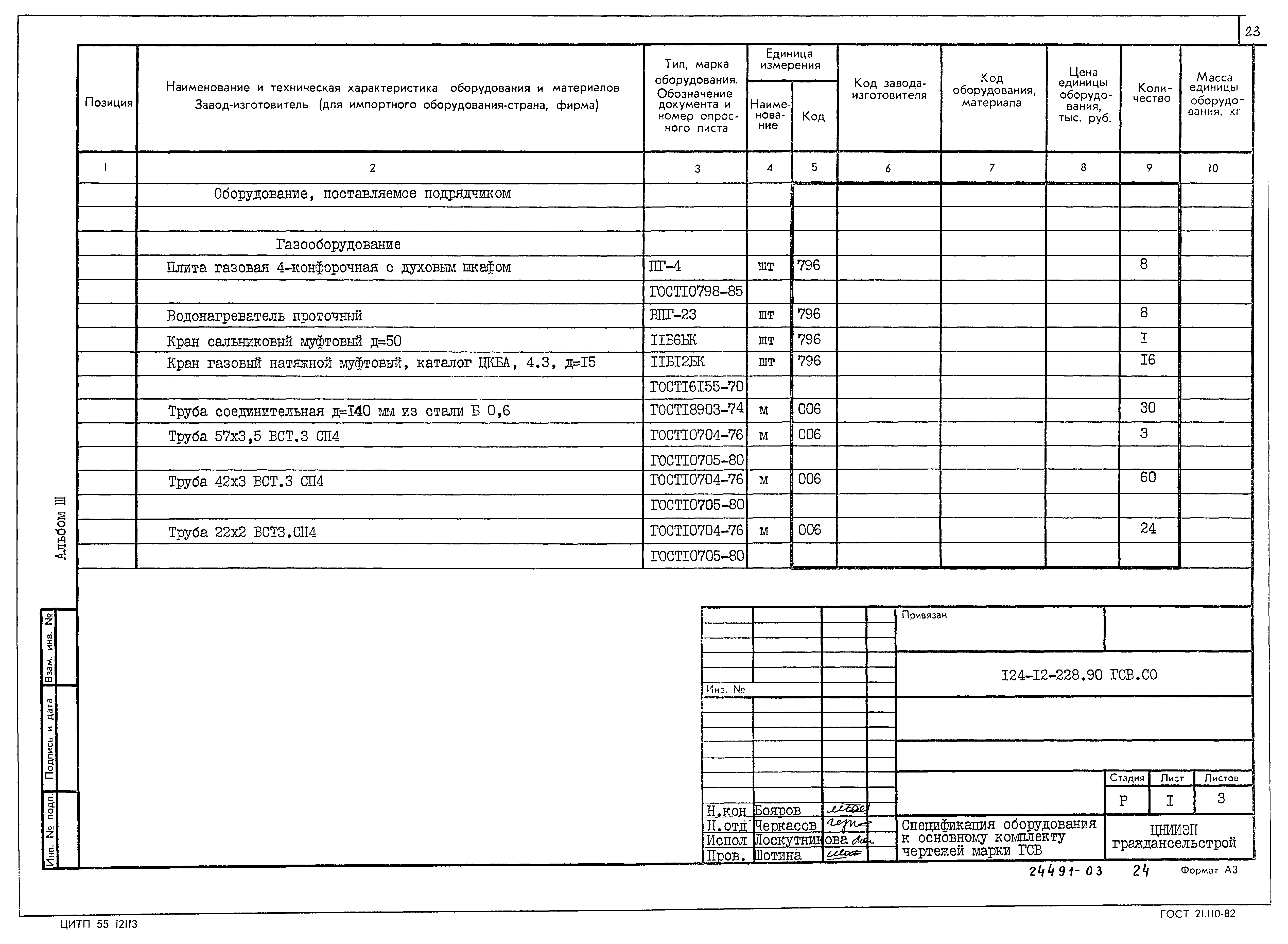 Типовой проект 124-12-228.90