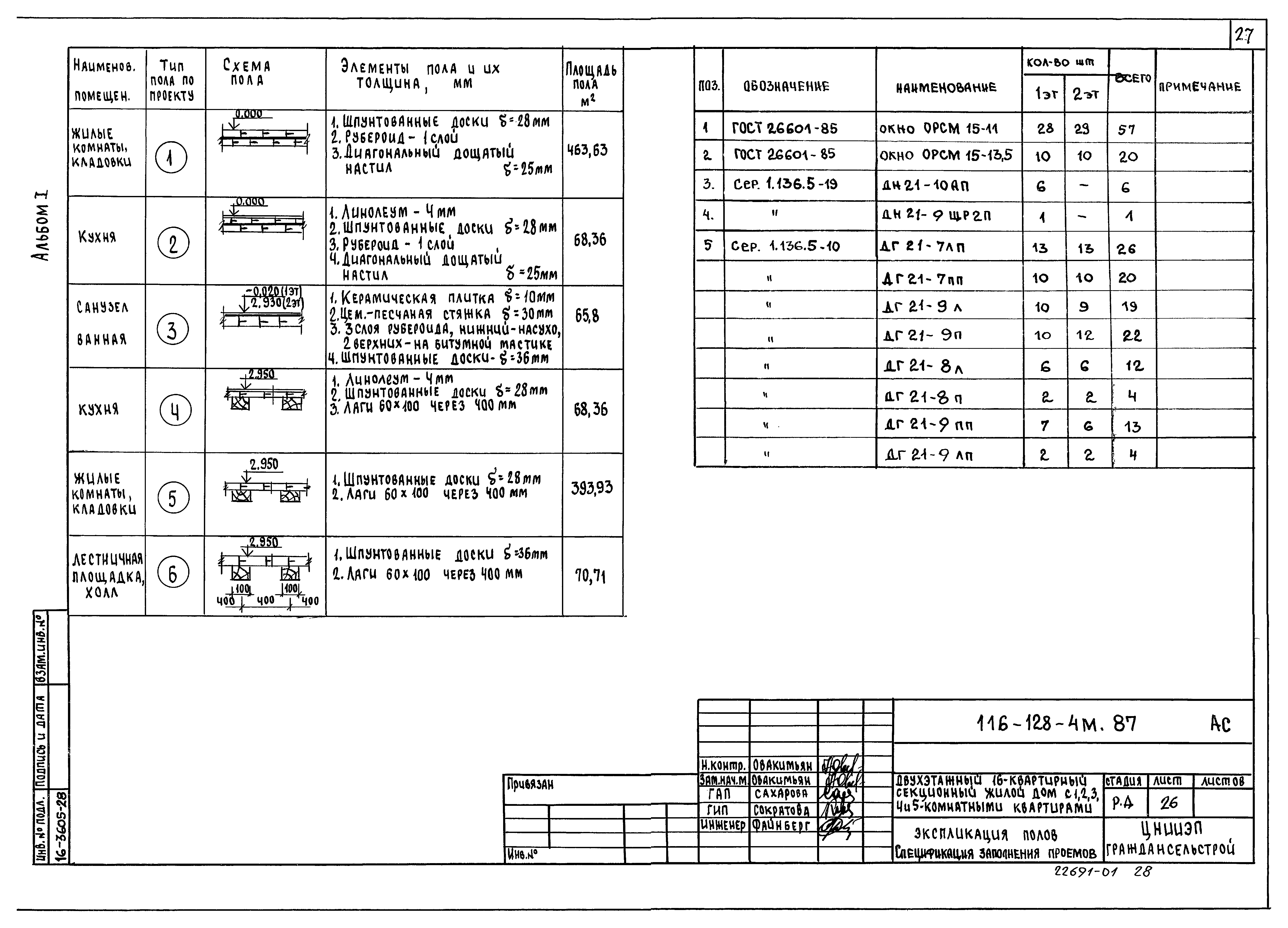 Типовой проект 116-128-4м.87