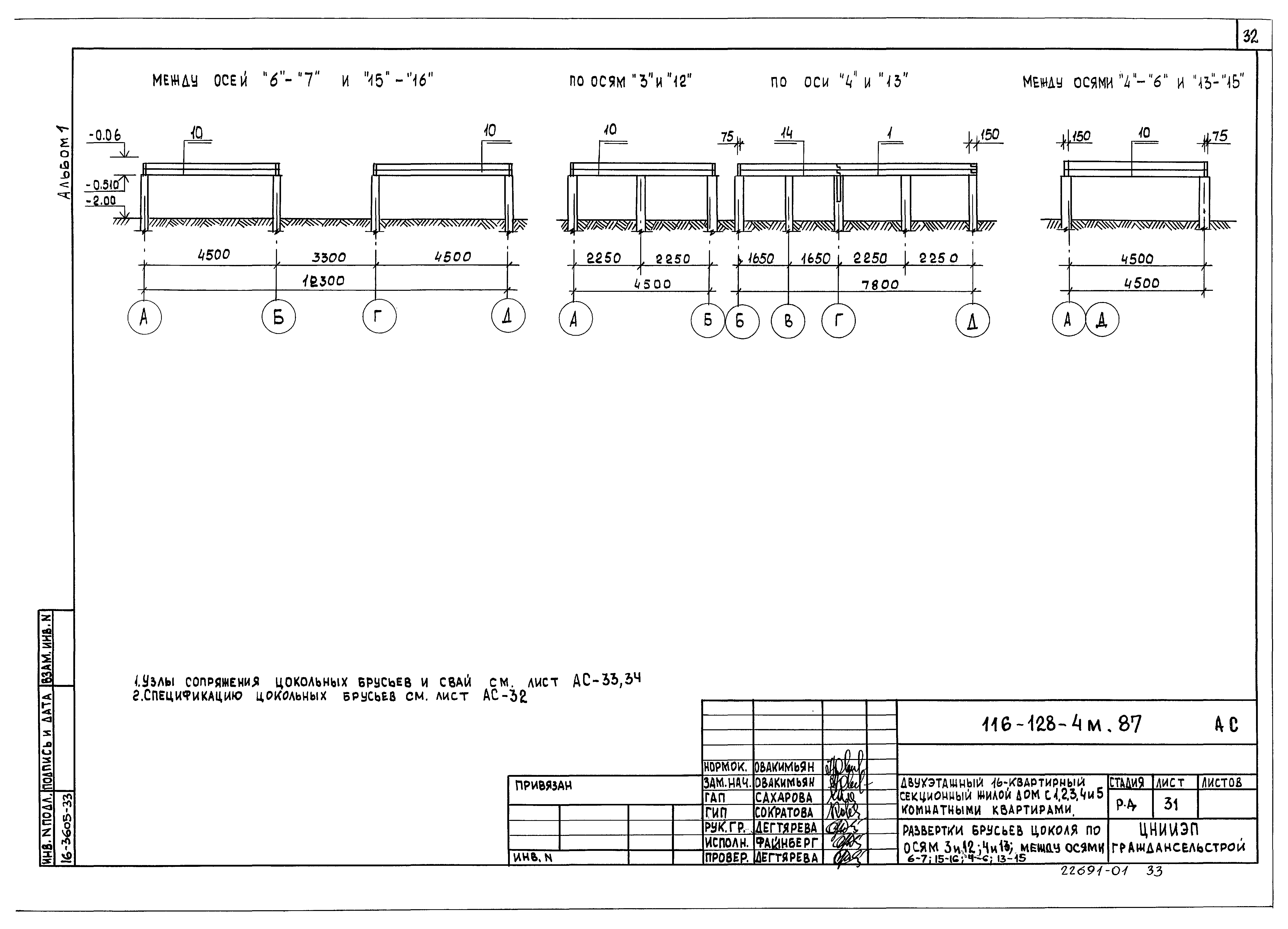 Типовой проект 116-128-4м.87