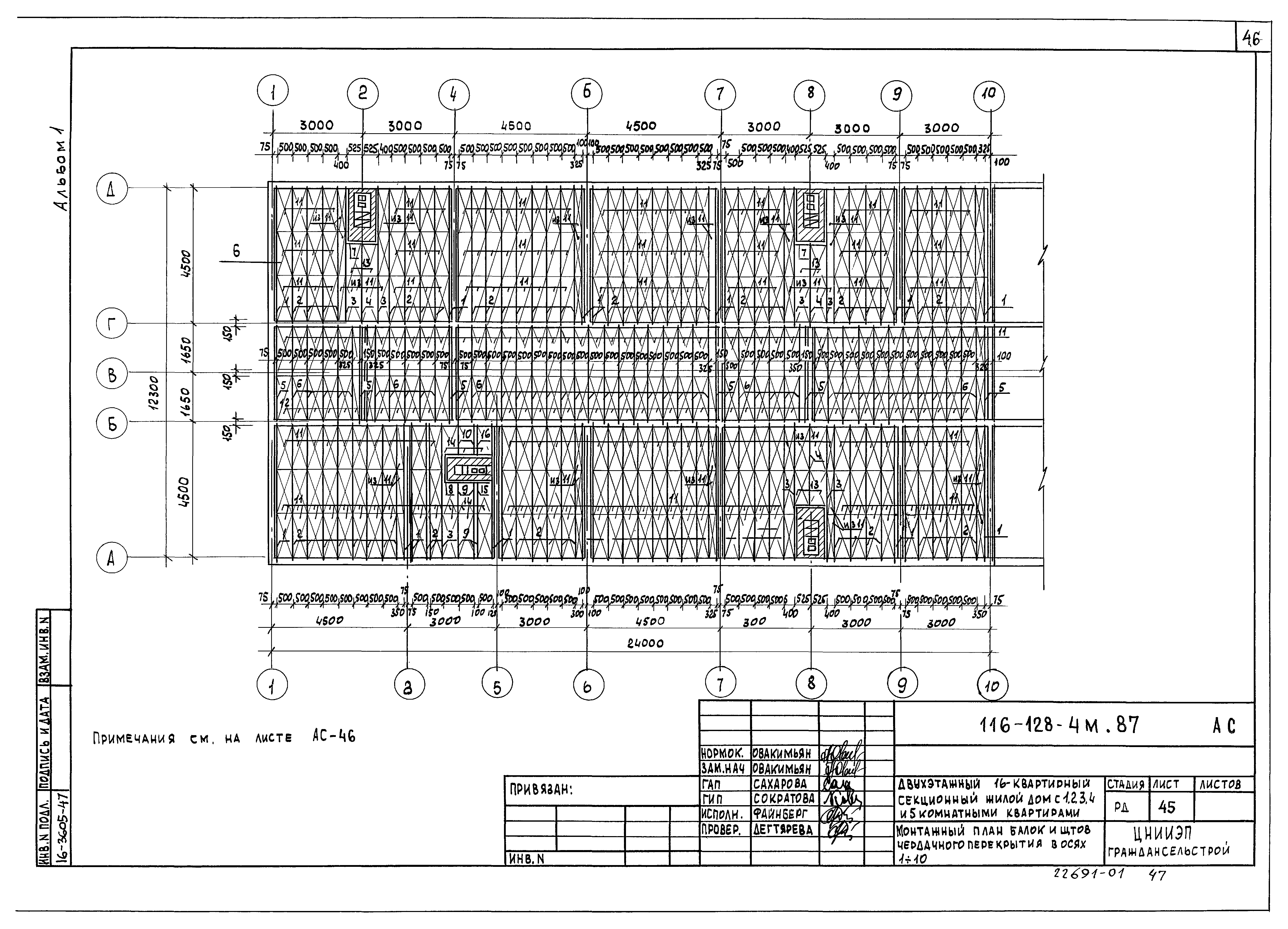 Типовой проект 116-128-4м.87