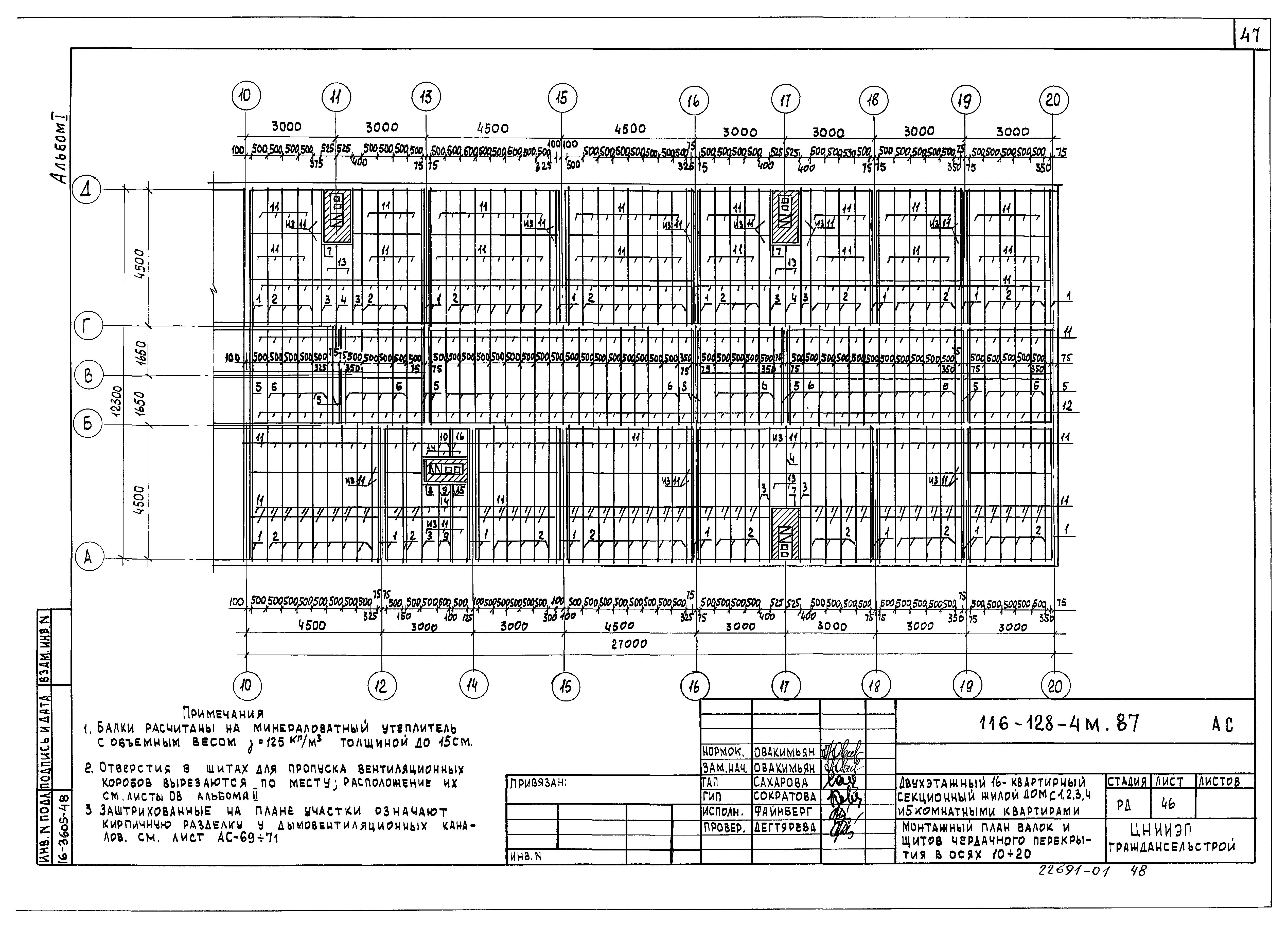 Типовой проект 116-128-4м.87