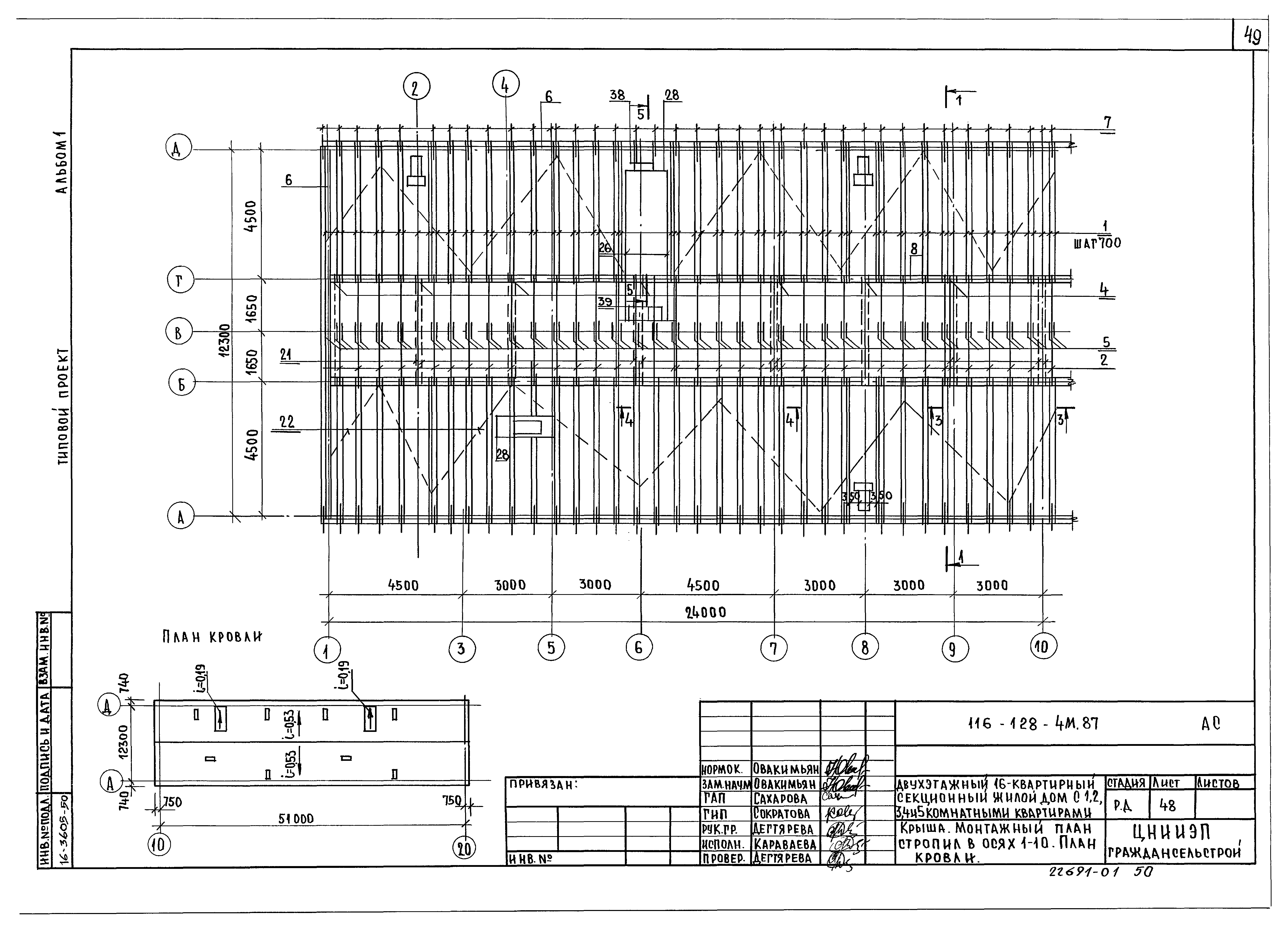 Типовой проект 116-128-4м.87