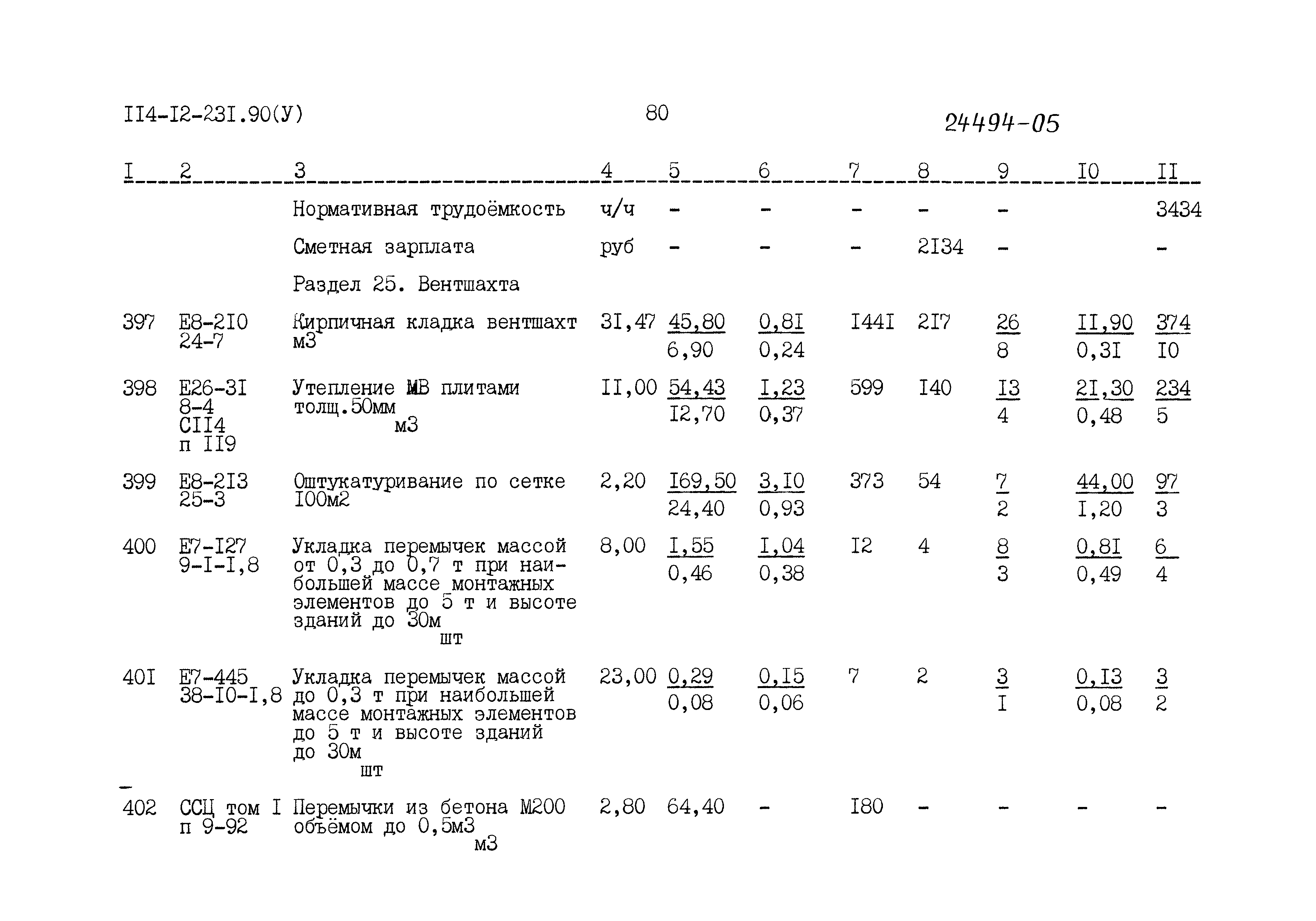 Типовой проект 114-12-231.90