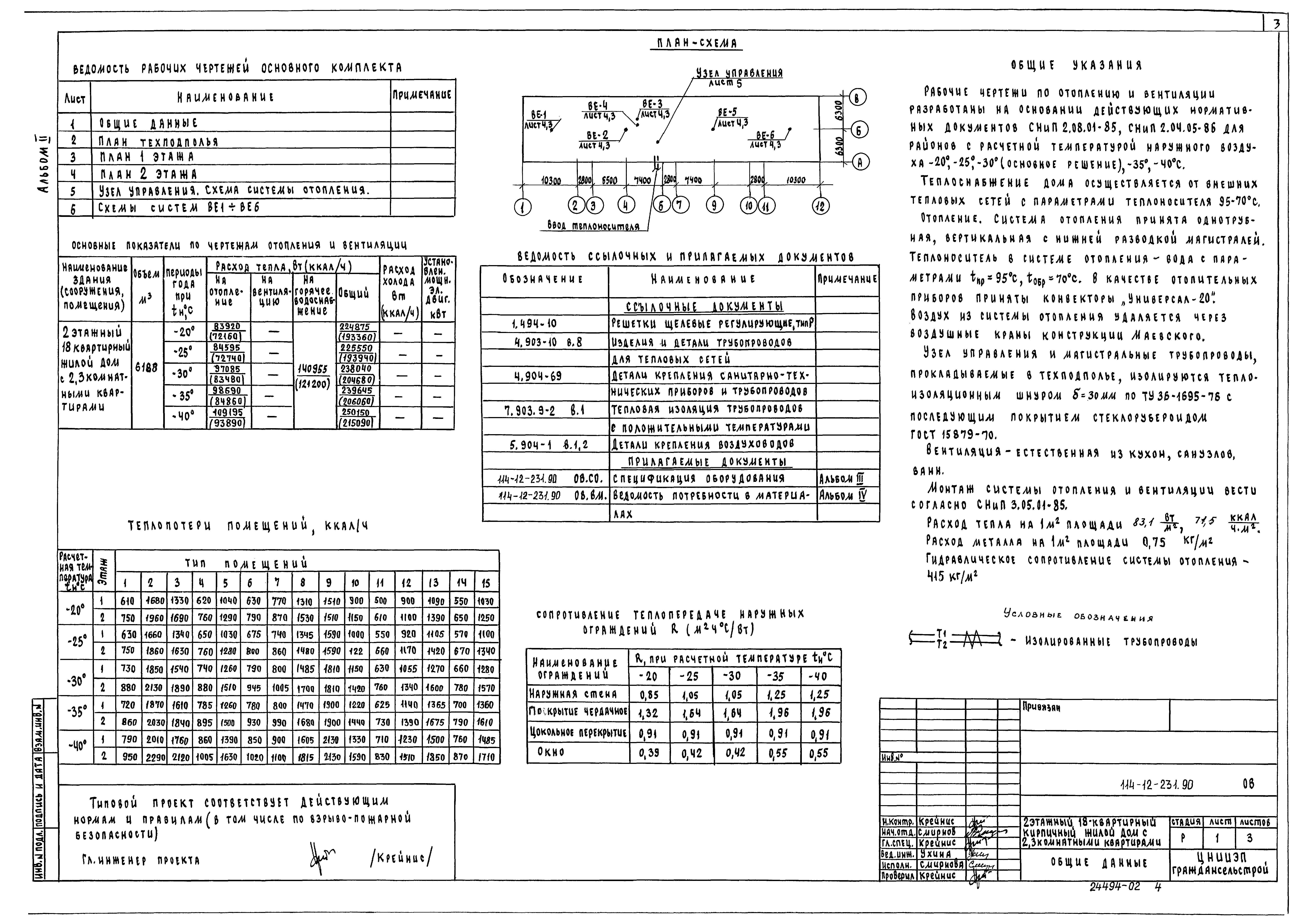 Типовой проект 114-12-231.90