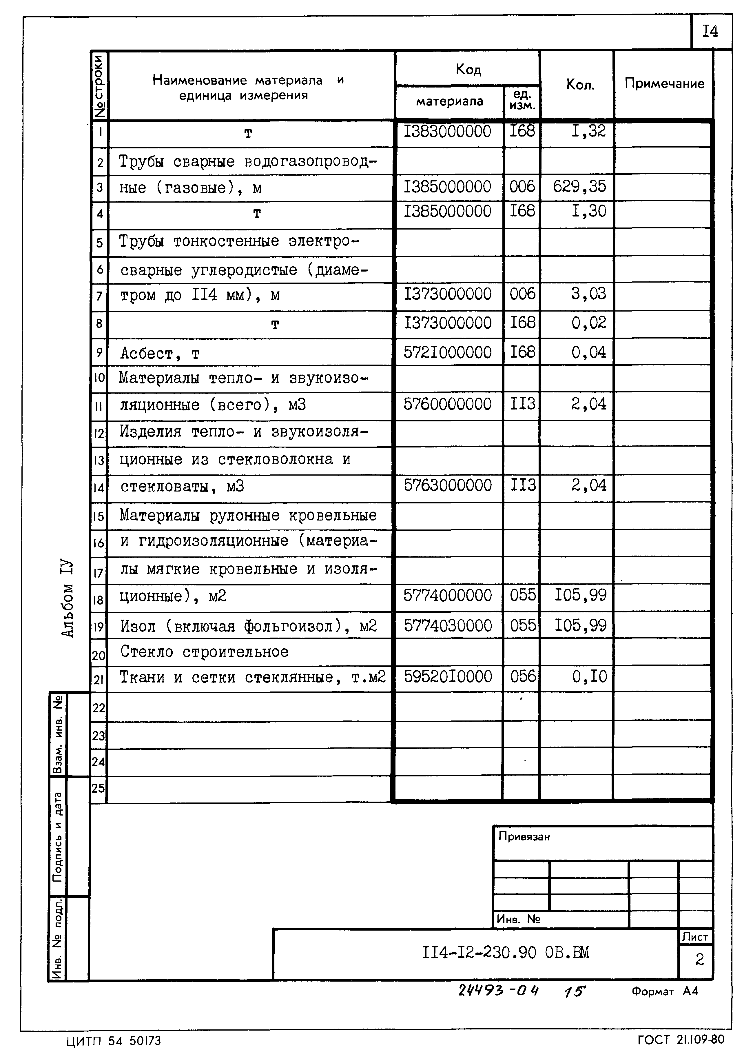 Типовой проект 114-12-230.90