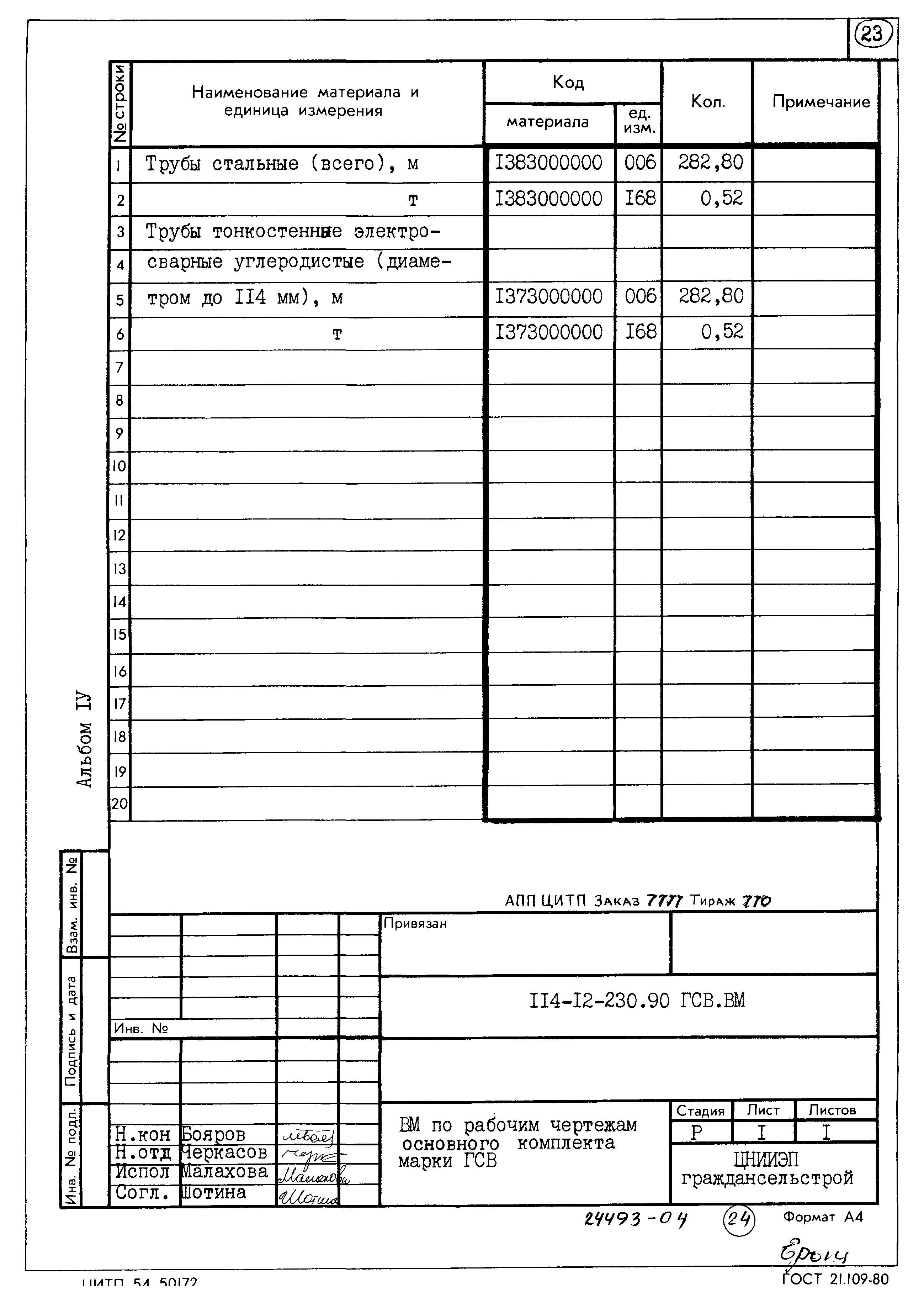 Типовой проект 114-12-230.90