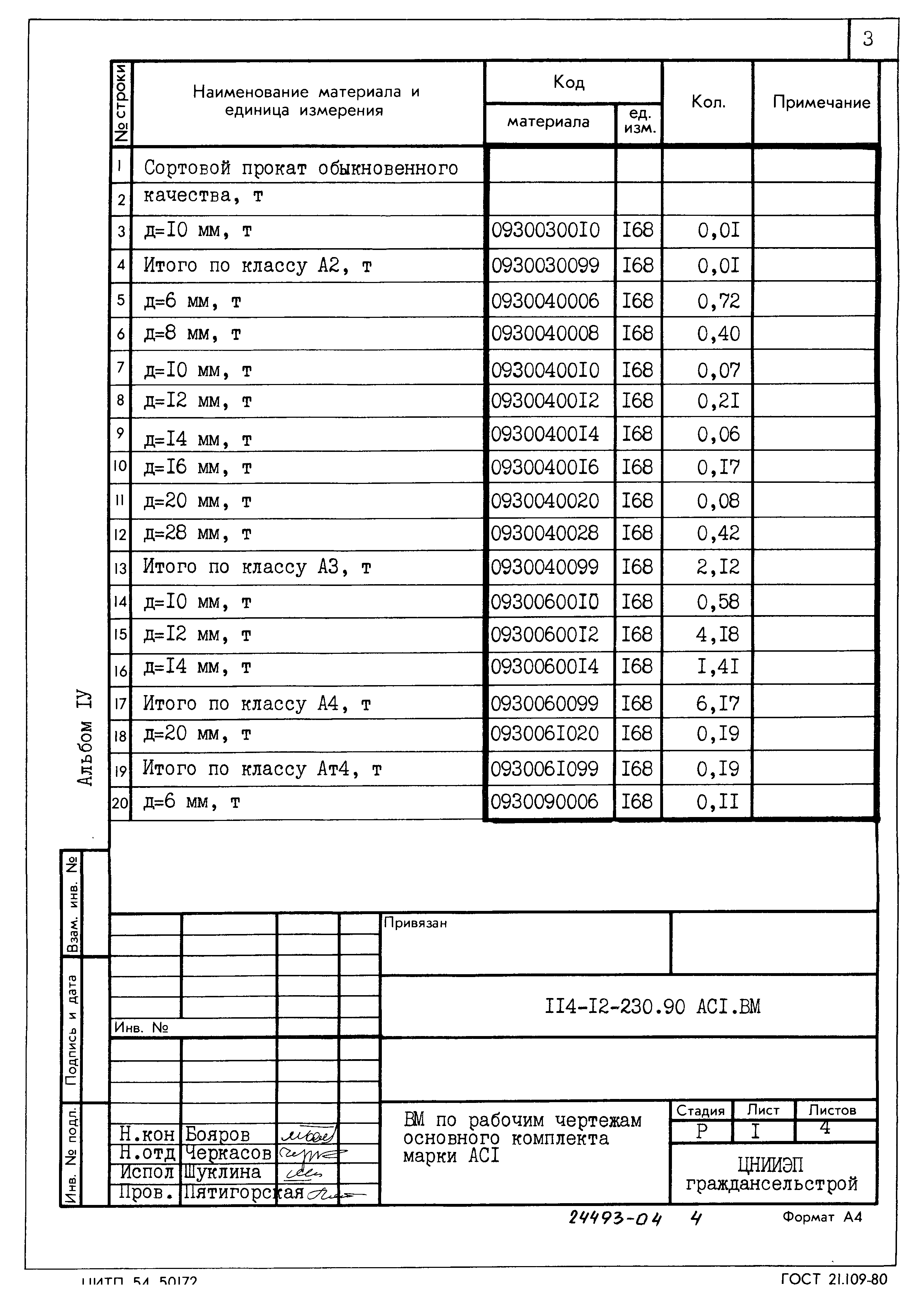 Типовой проект 114-12-230.90