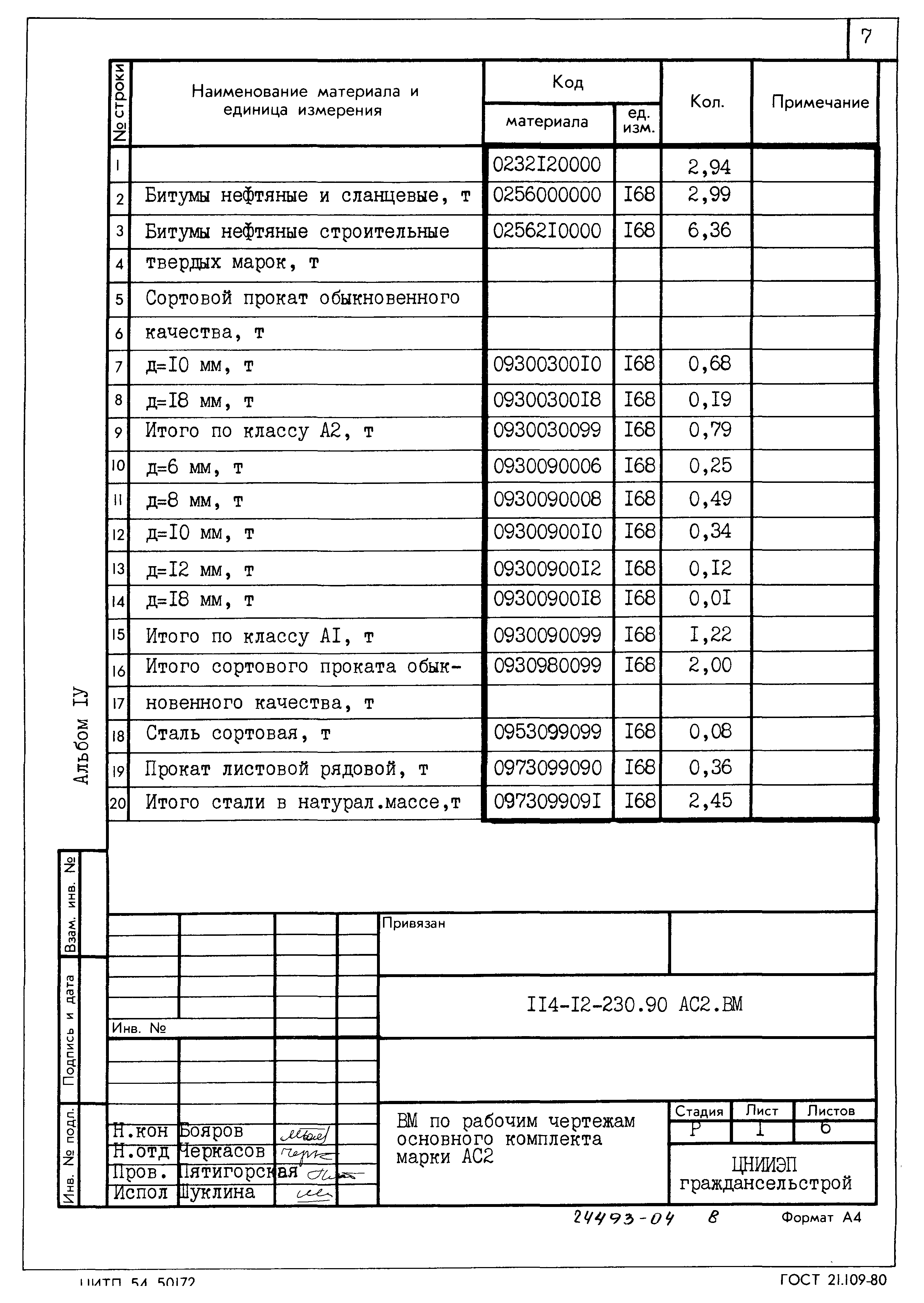 Типовой проект 114-12-230.90