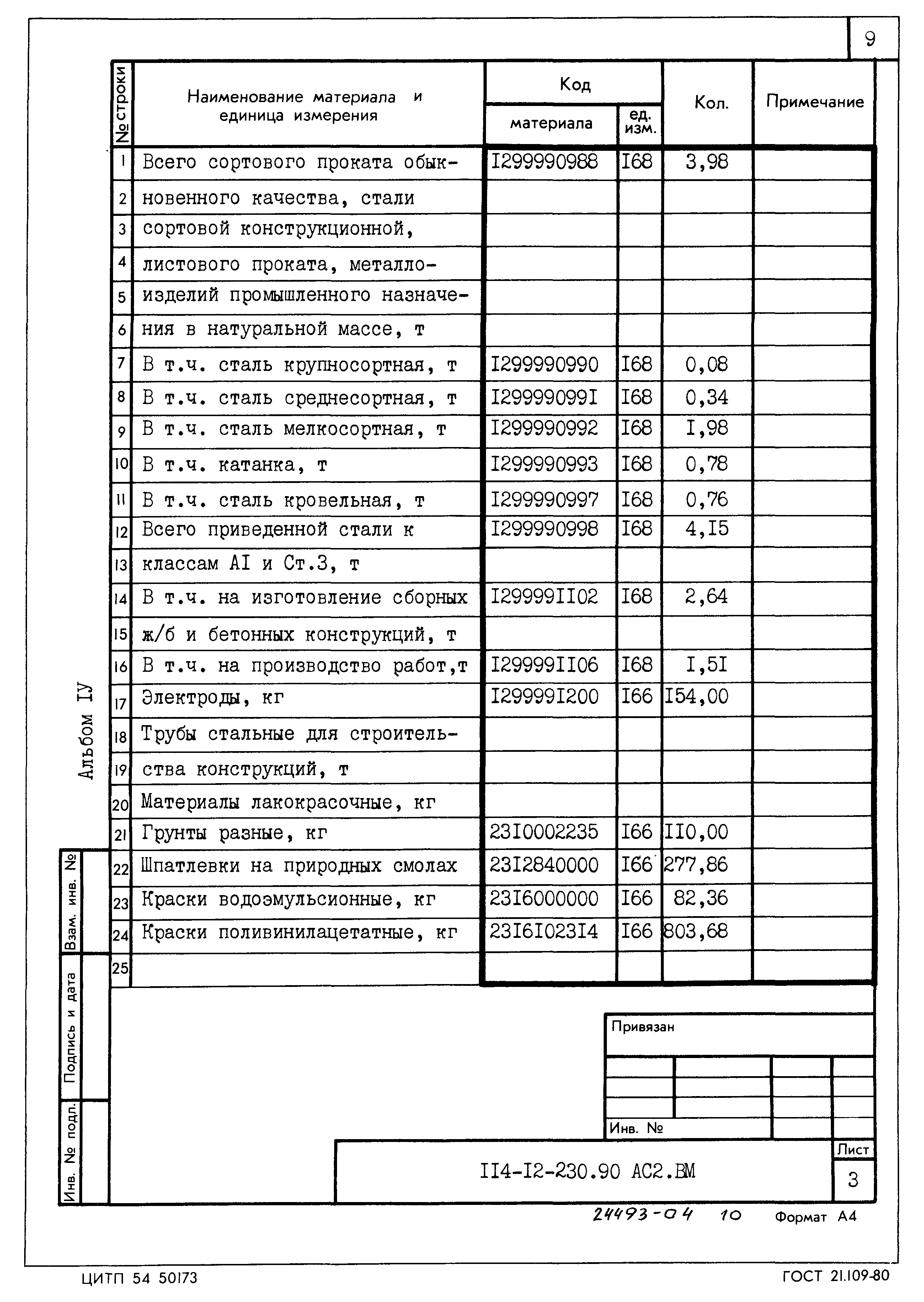 Типовой проект 114-12-230.90