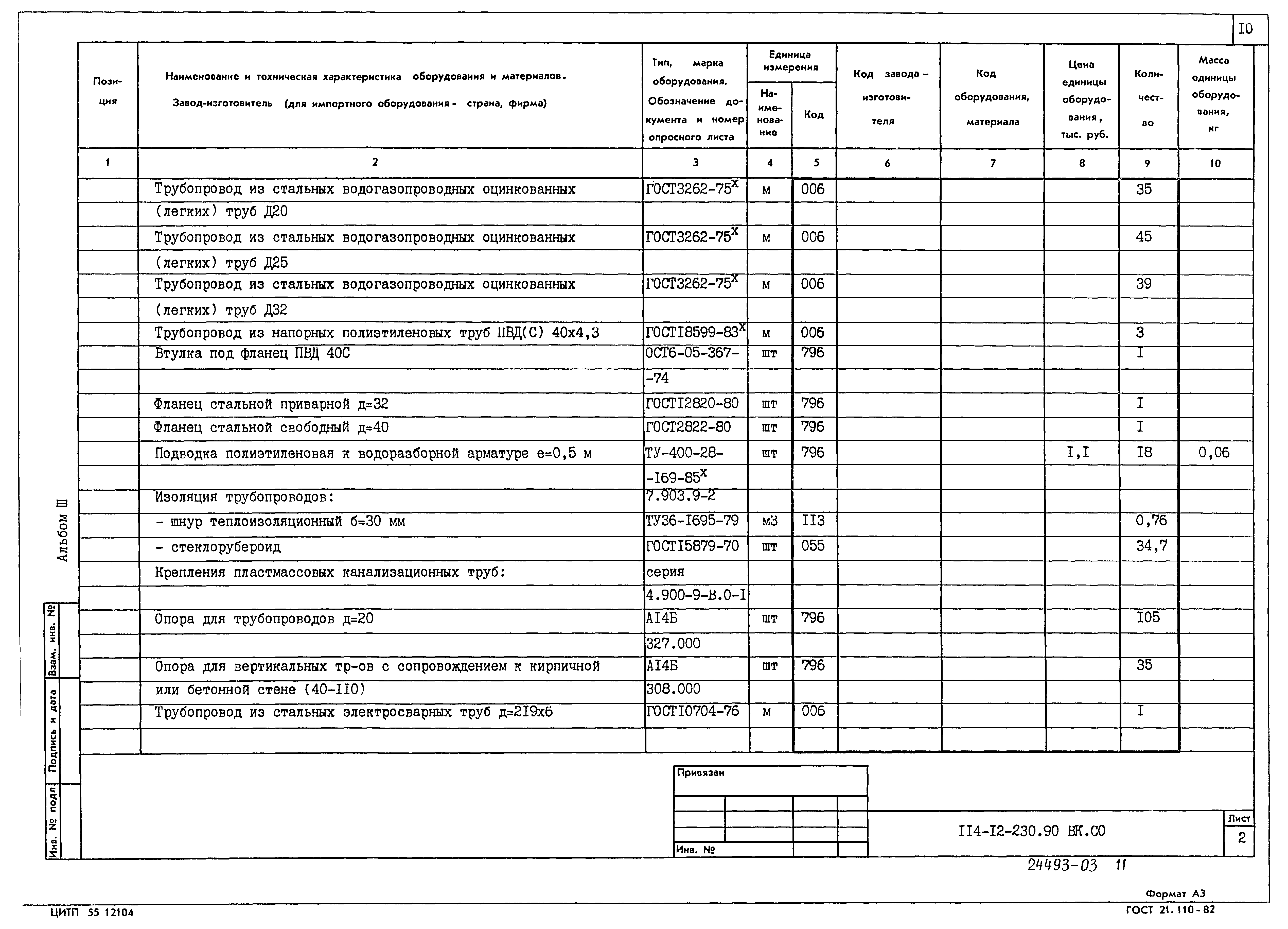 Типовой проект 114-12-230.90