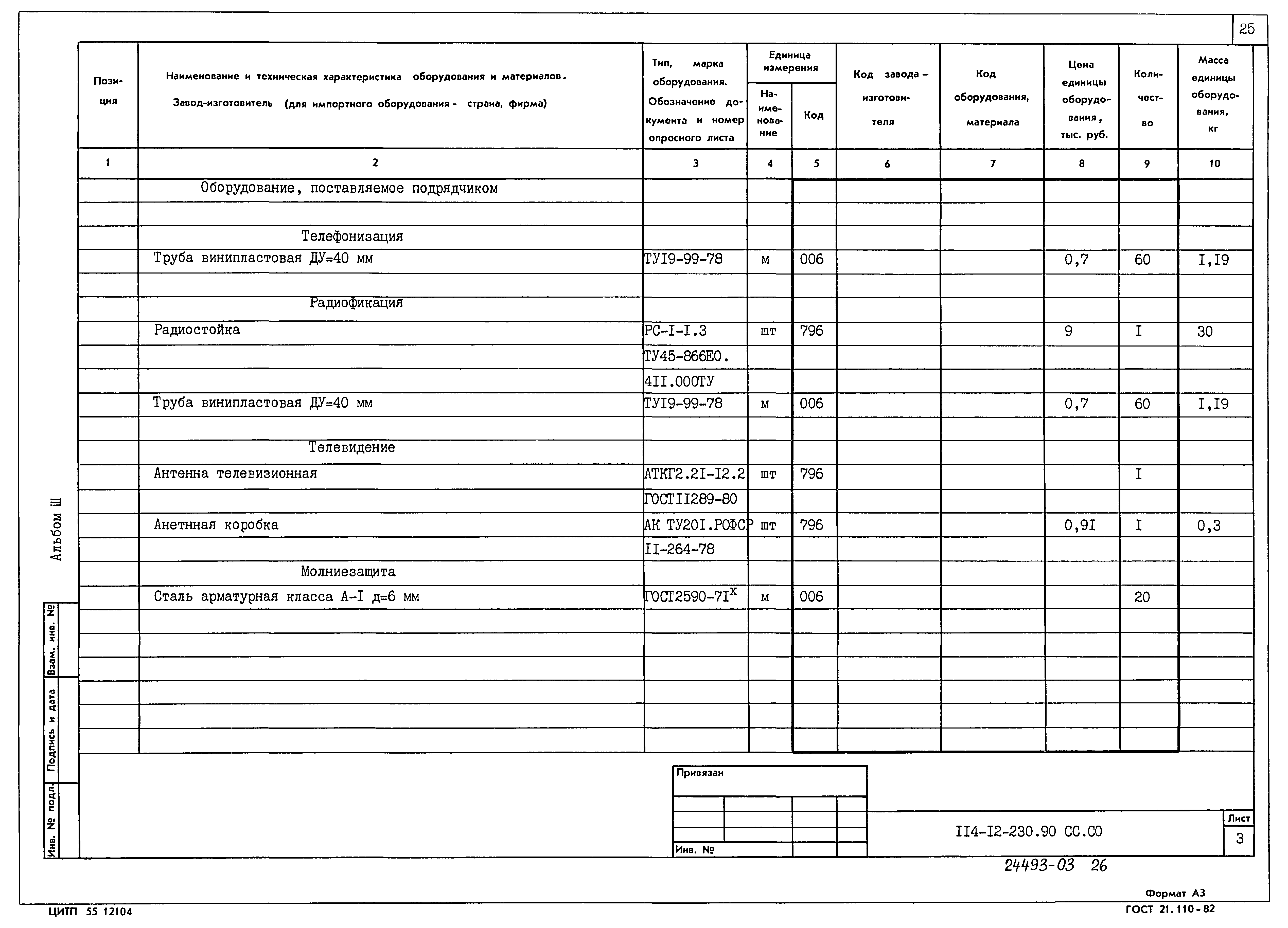 Типовой проект 114-12-230.90