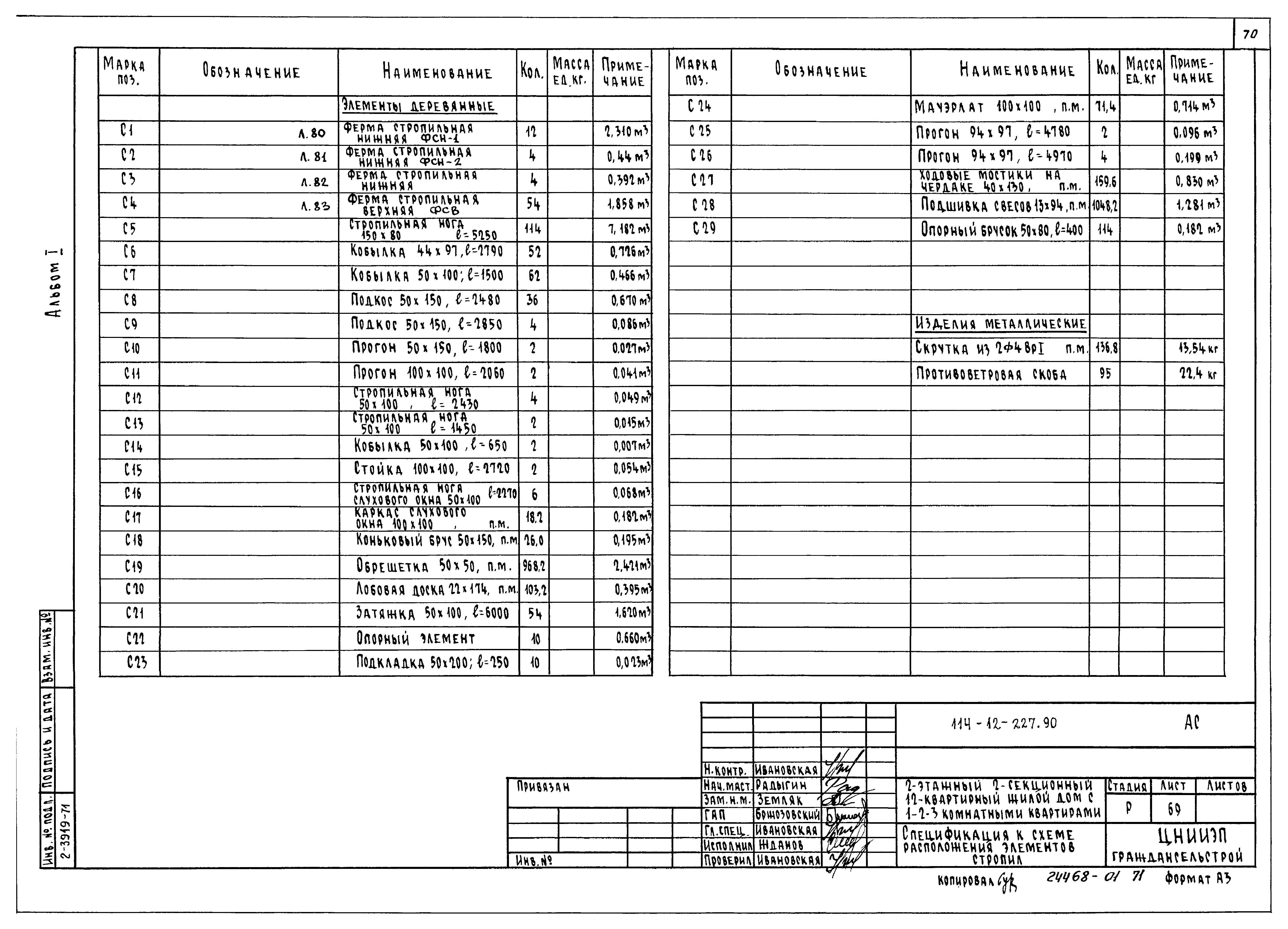 Типовой проект 114-12-227.90