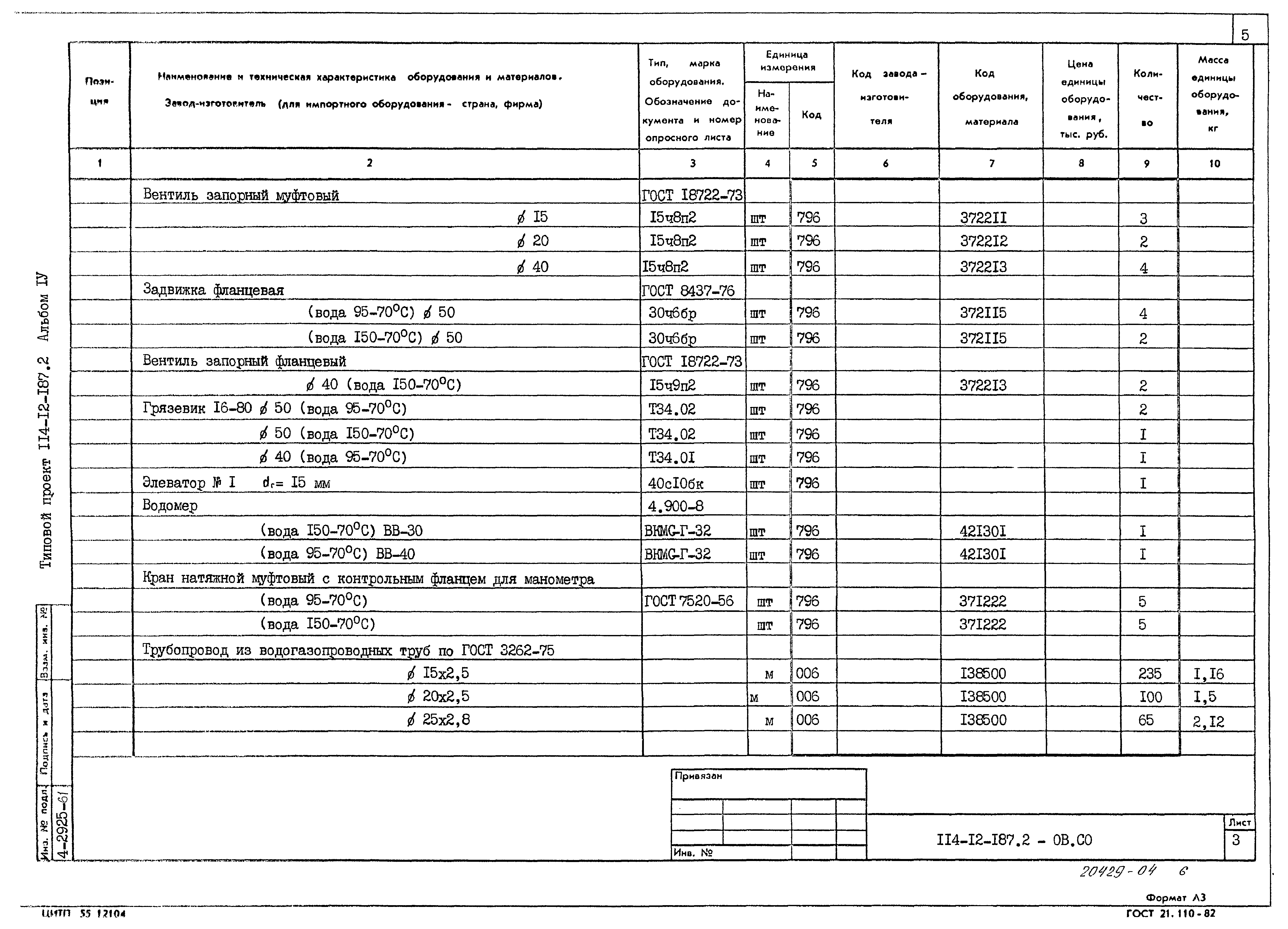 Типовой проект 114-12-187.2