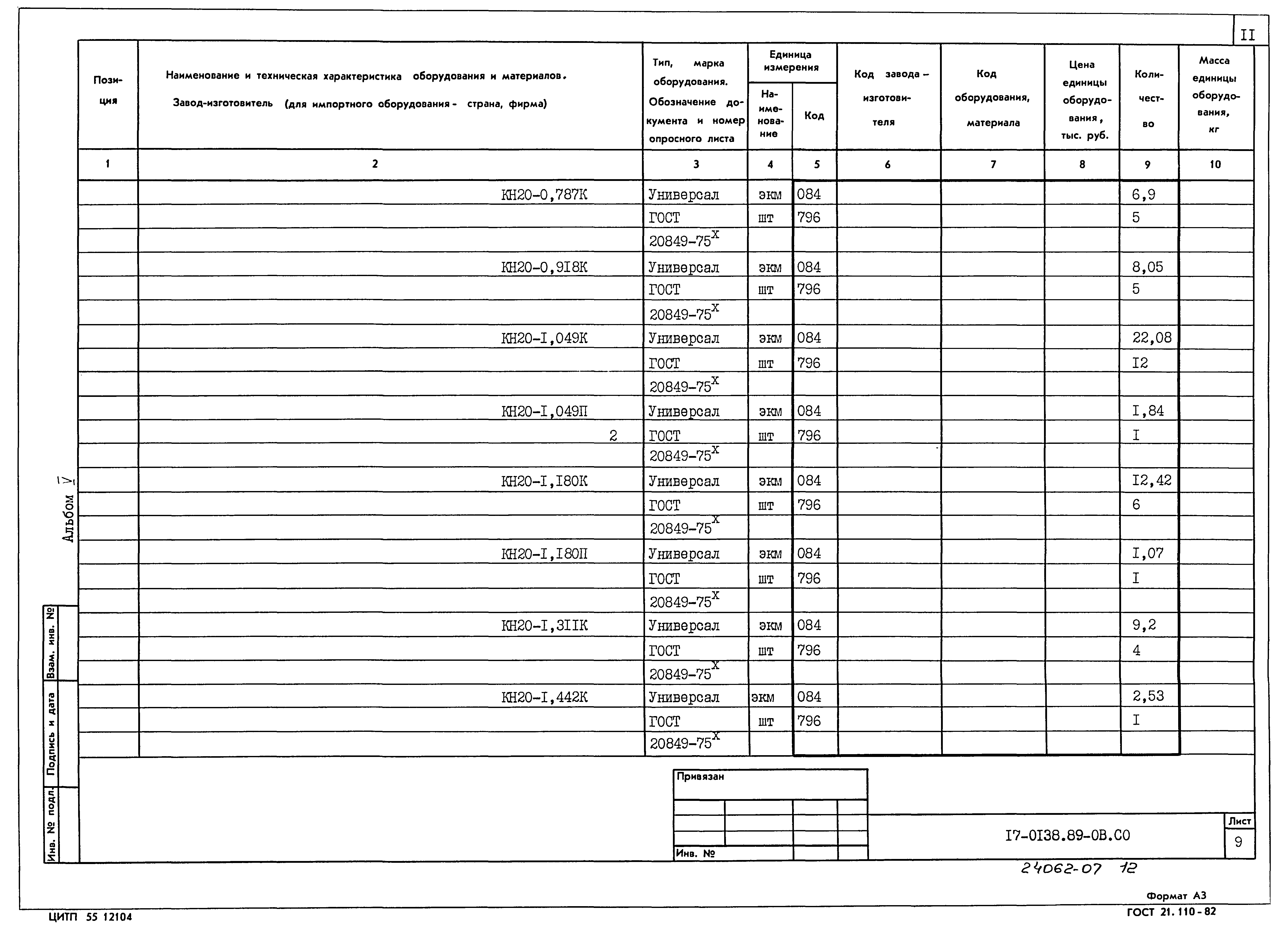 Типовой проект 17-0138.89