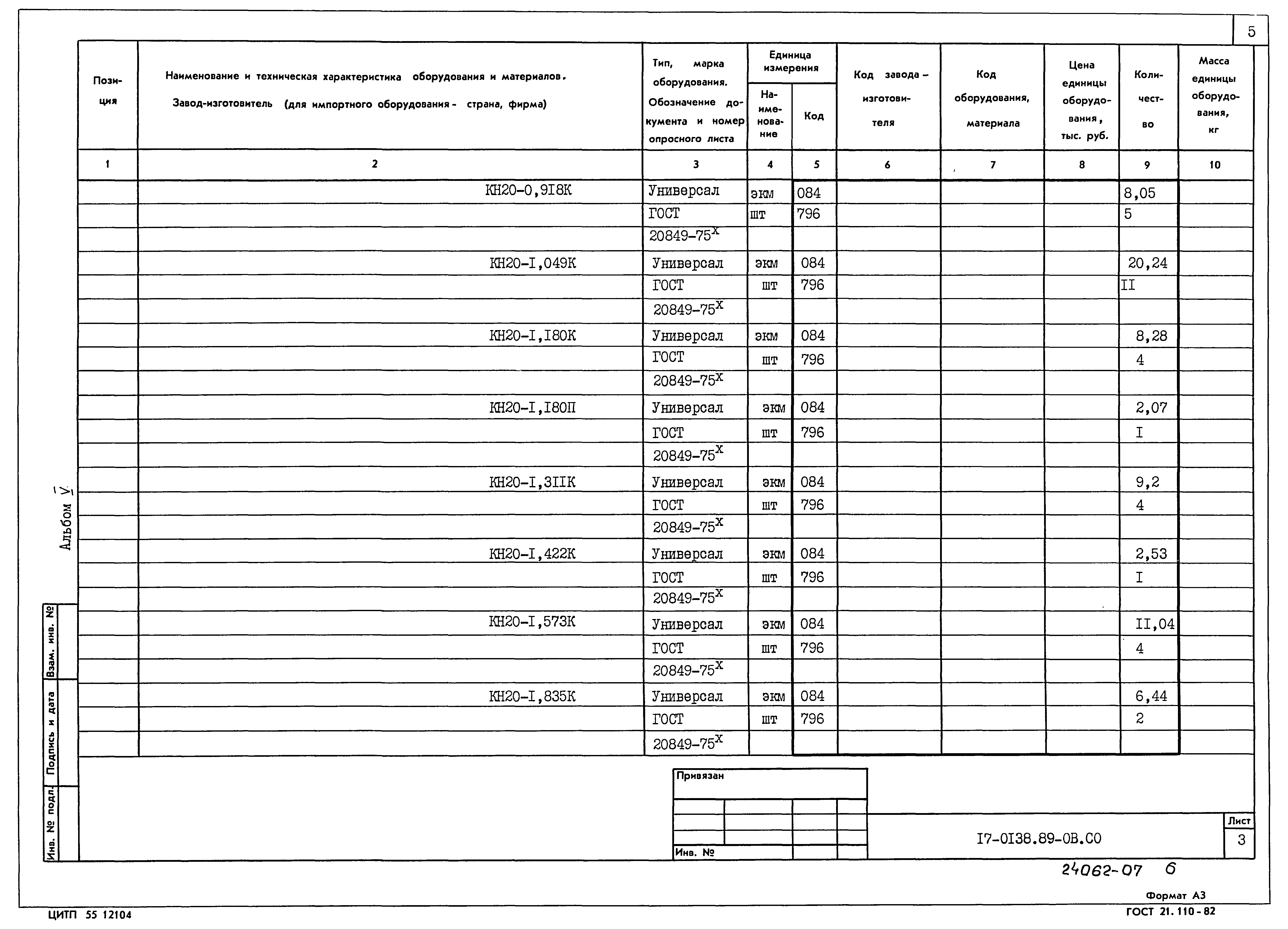 Типовой проект 17-0138.89