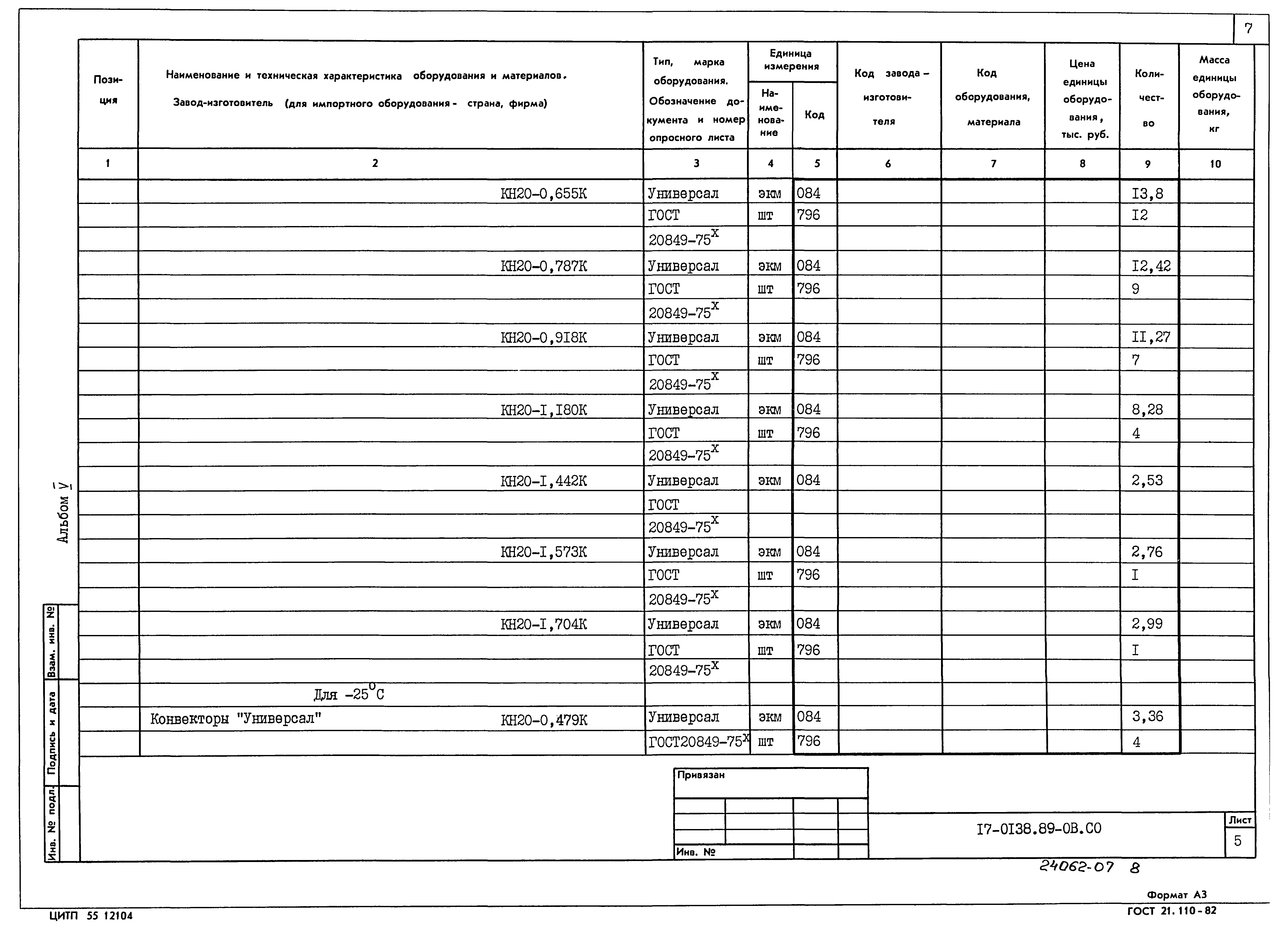 Типовой проект 17-0138.89