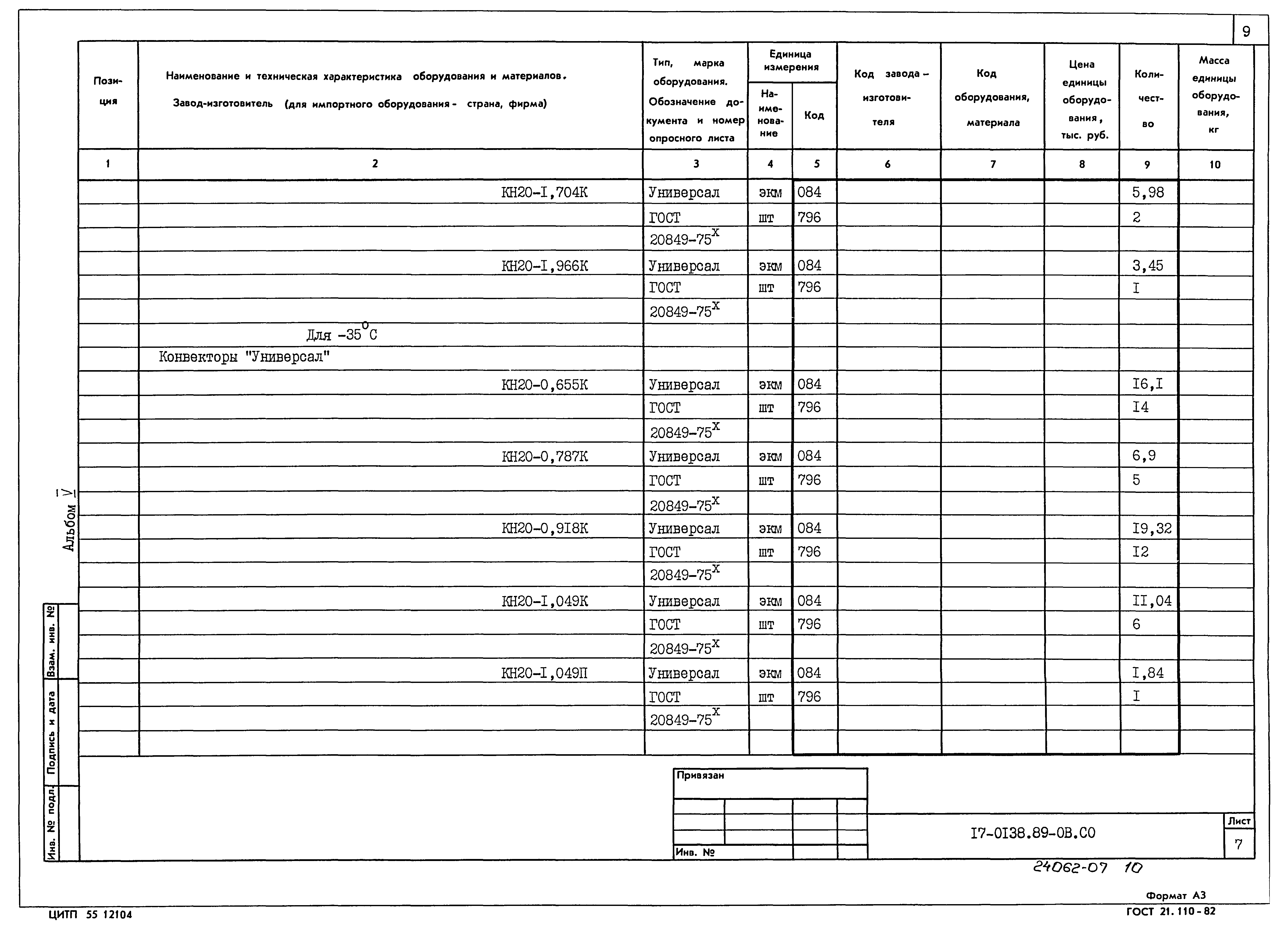 Типовой проект 17-0138.89