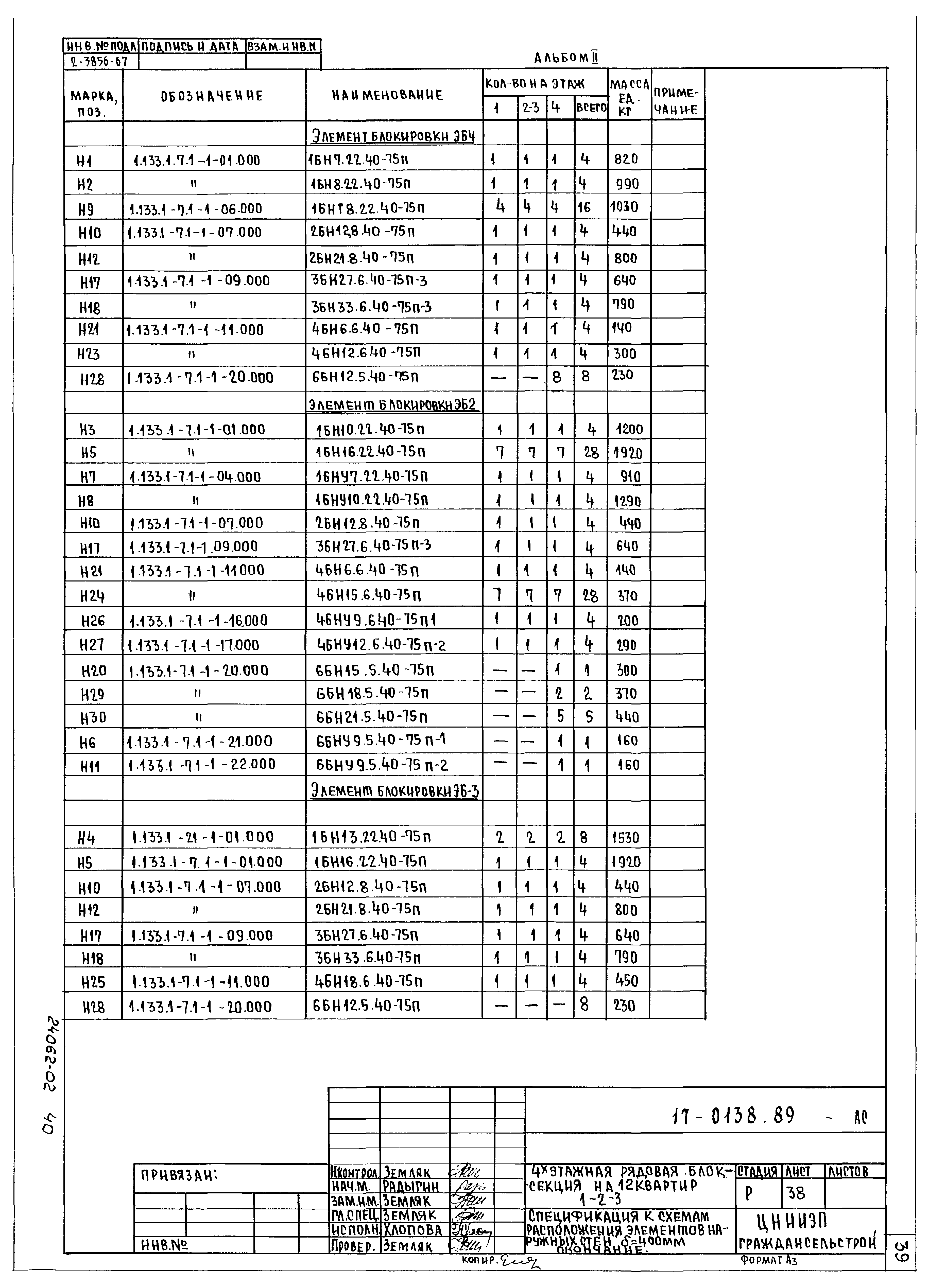 Типовой проект 17-0138.89