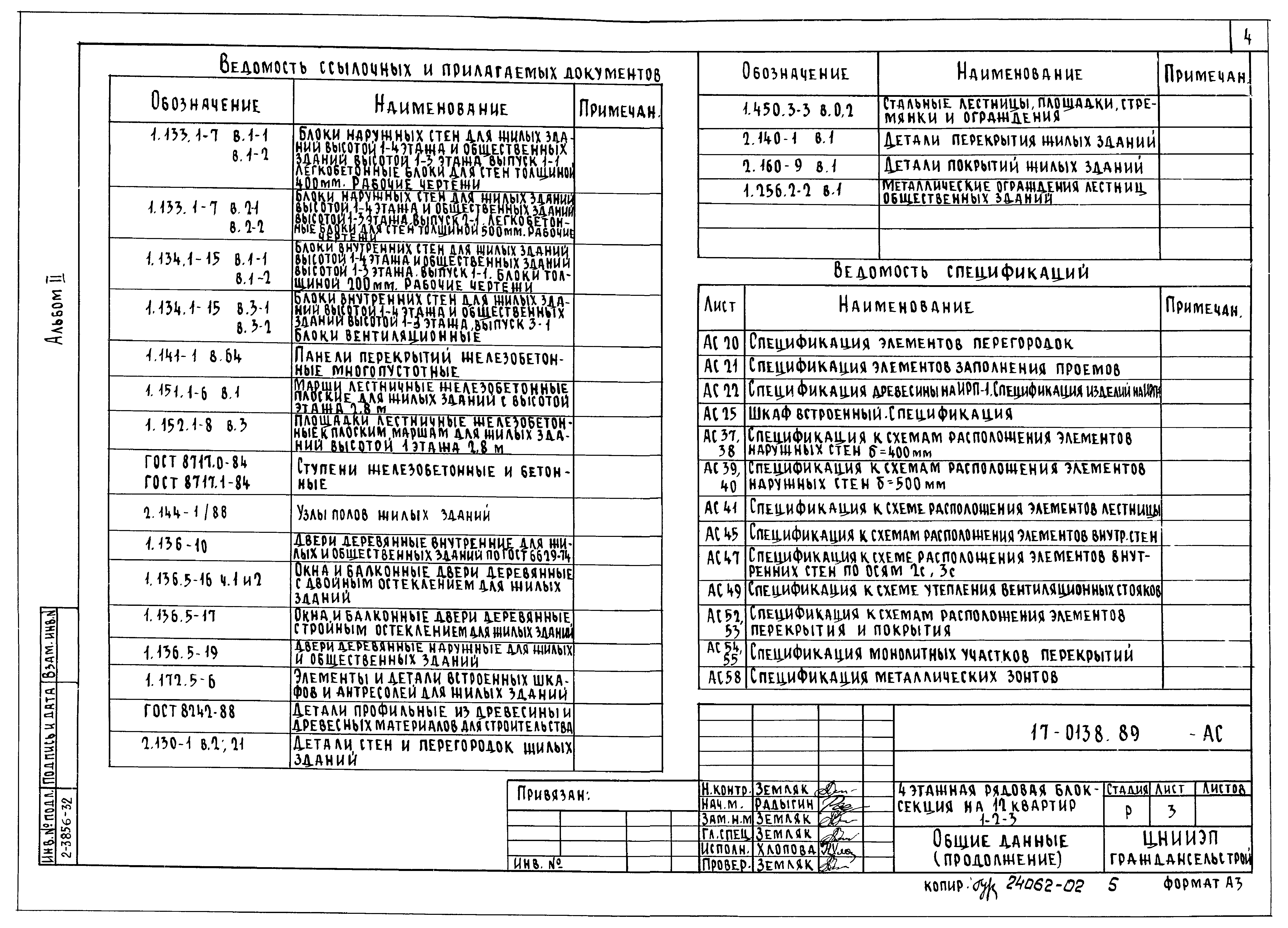 Типовой проект 17-0138.89