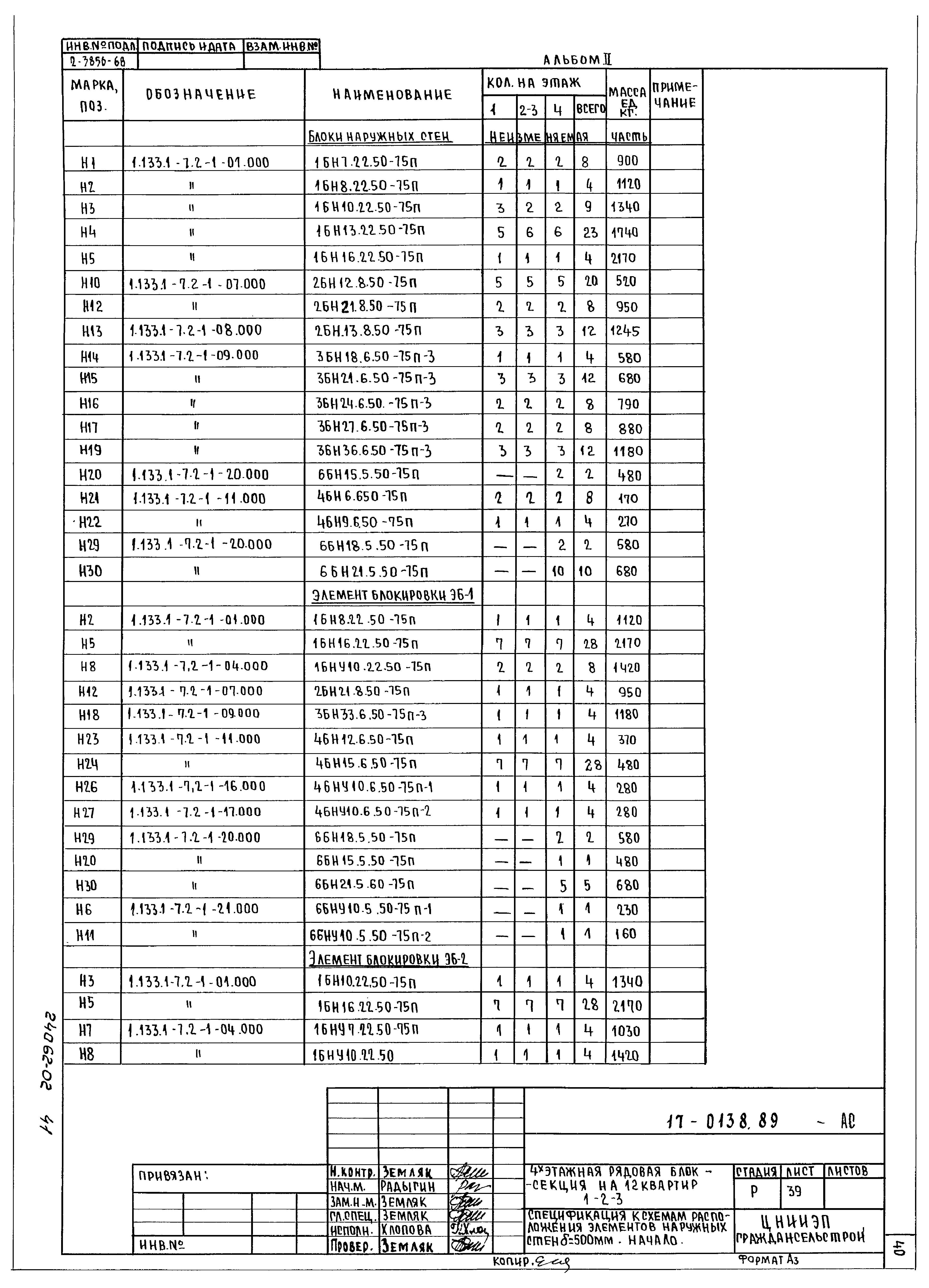 Типовой проект 17-0138.89