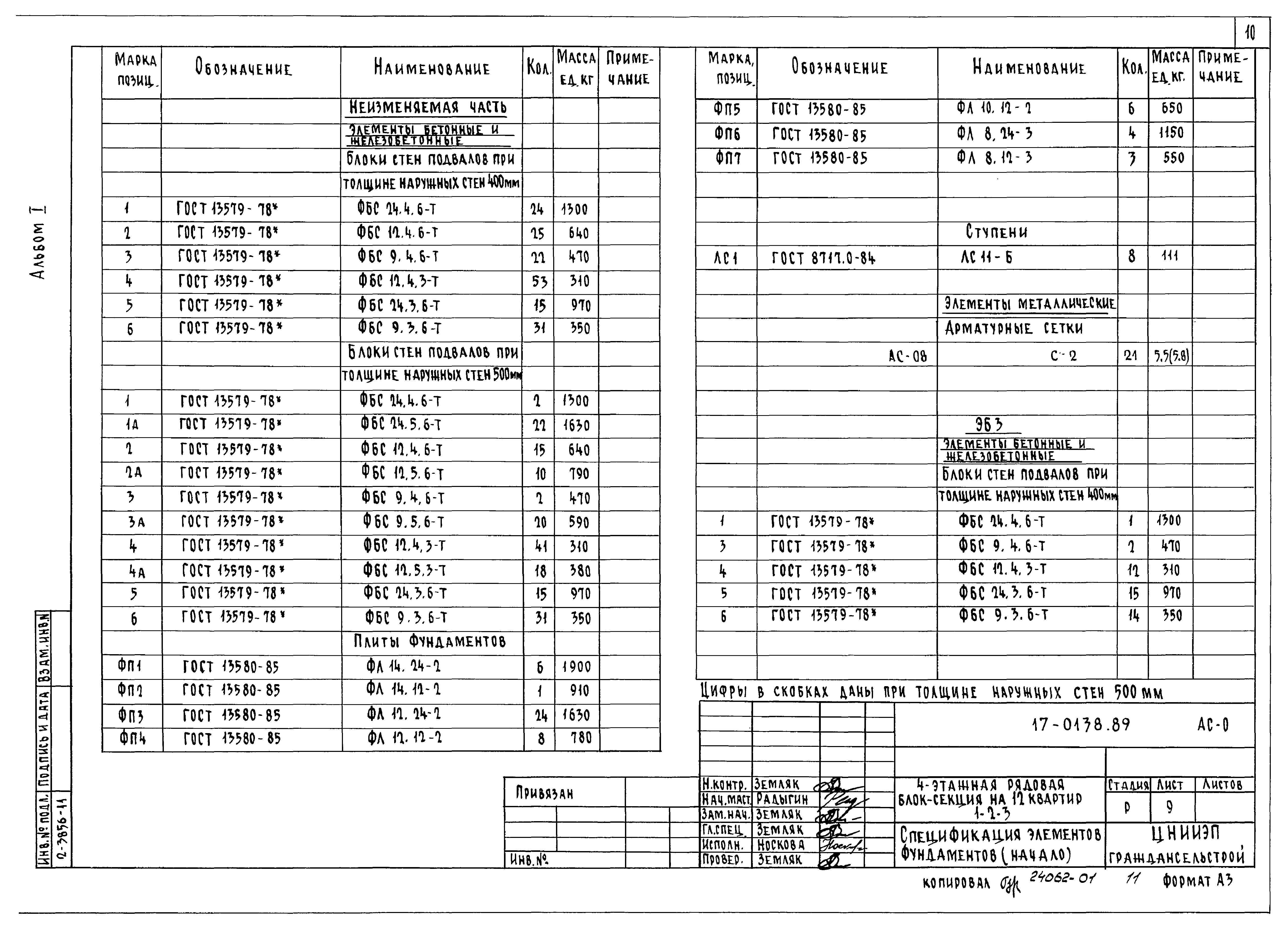 Типовой проект 17-0138.89