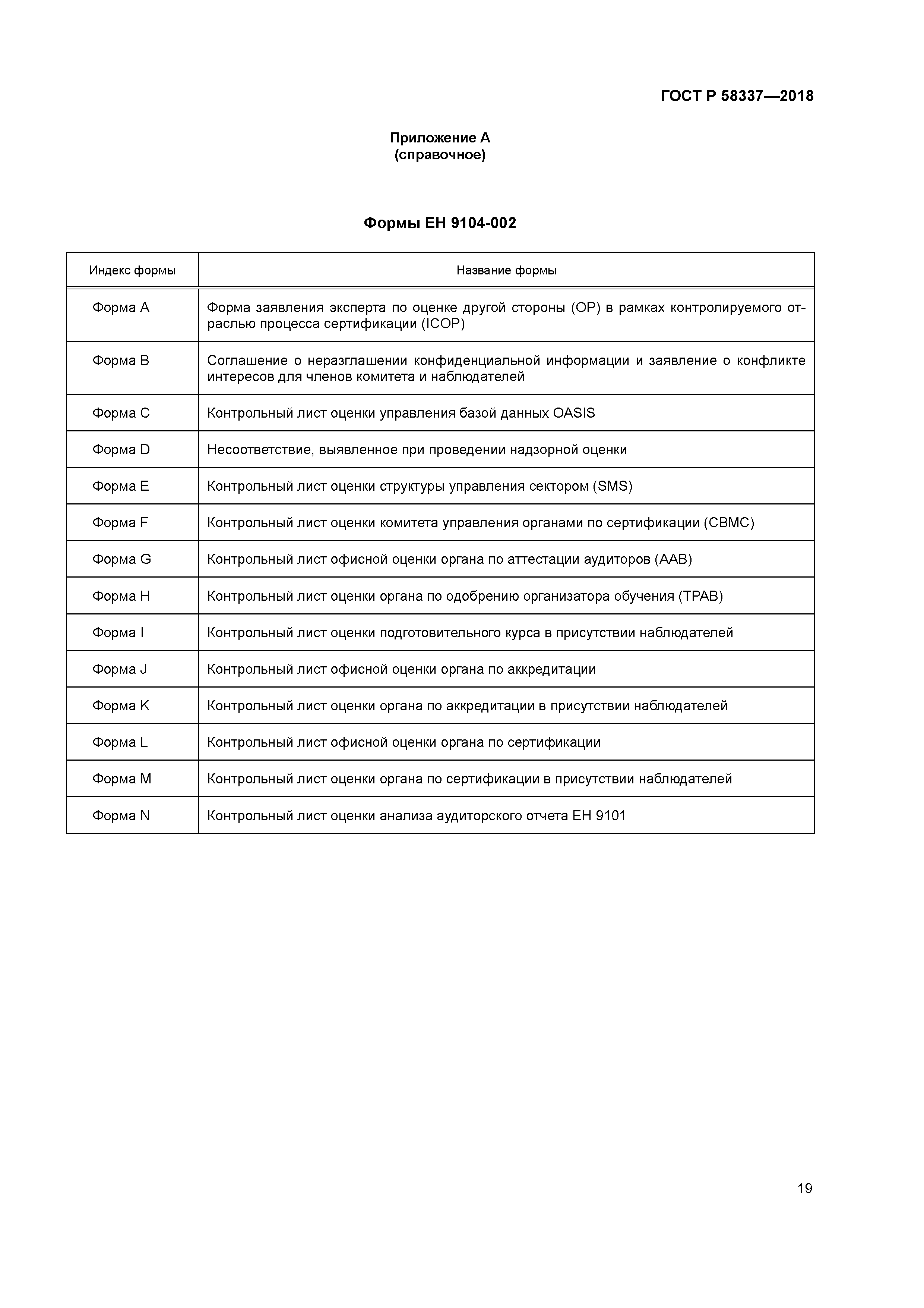 ГОСТ Р 58337-2018