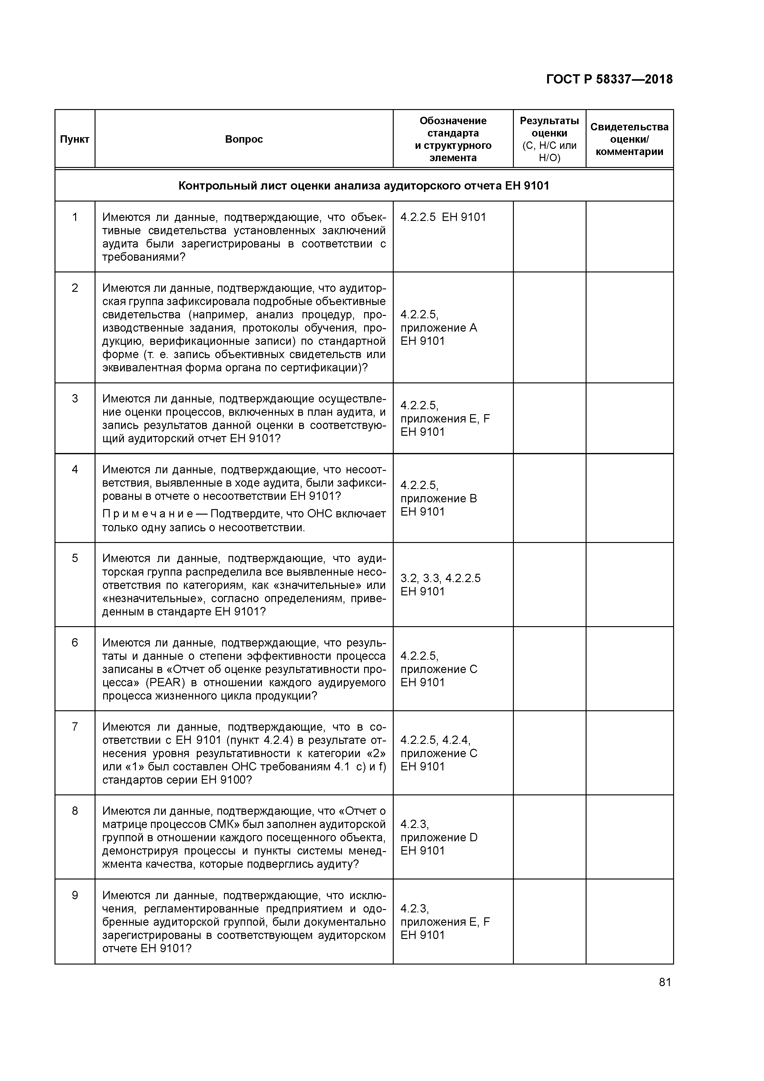 ГОСТ Р 58337-2018
