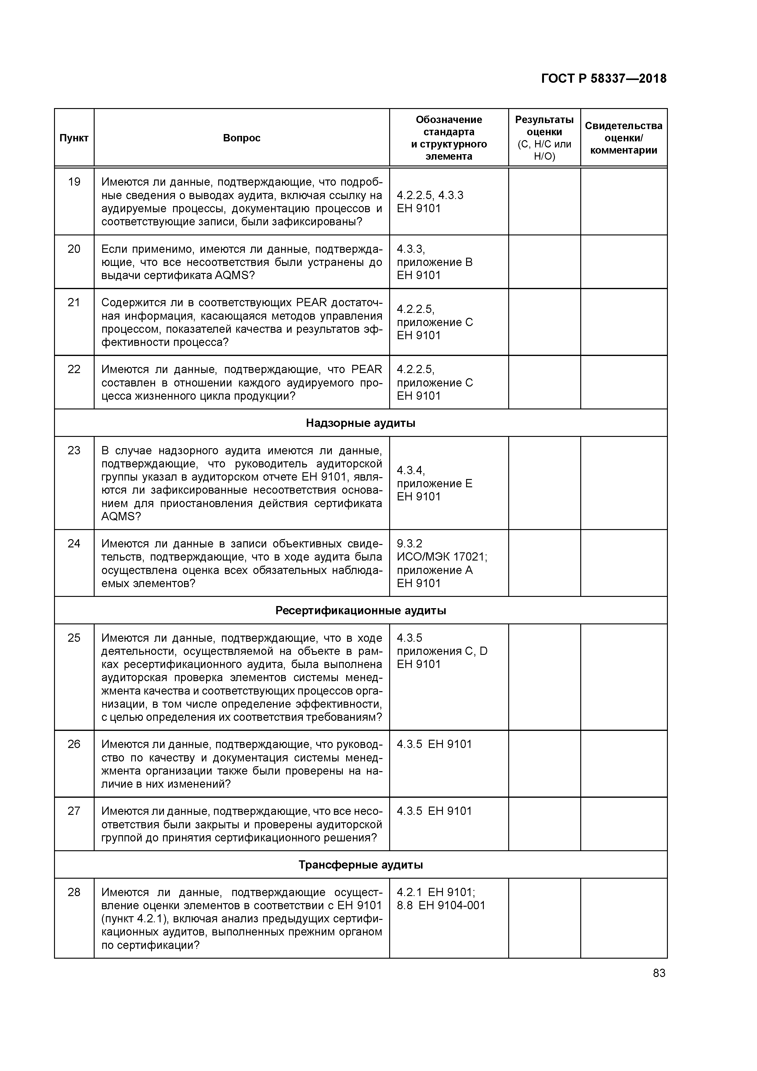 ГОСТ Р 58337-2018
