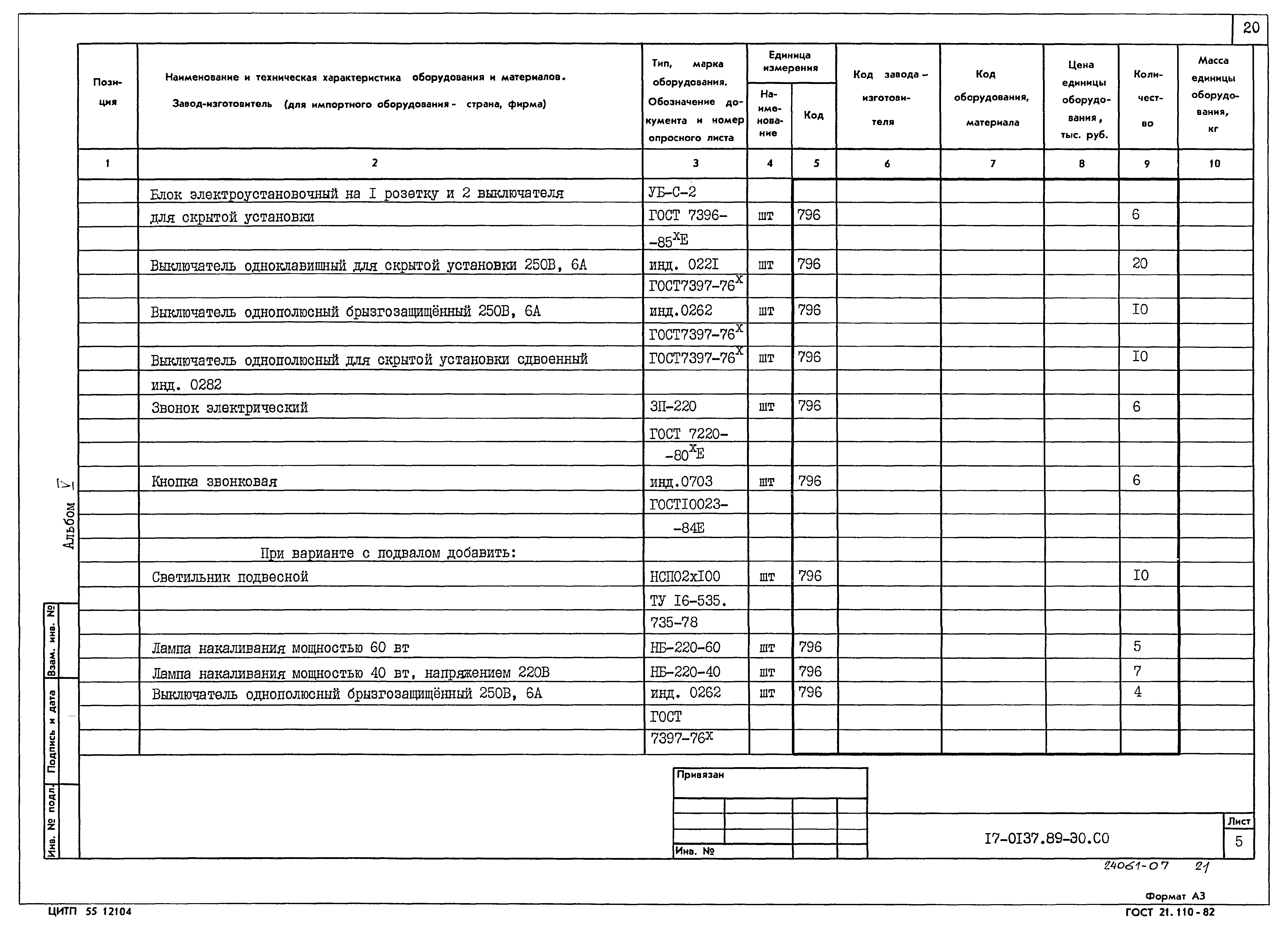 Типовой проект 17-0137.89