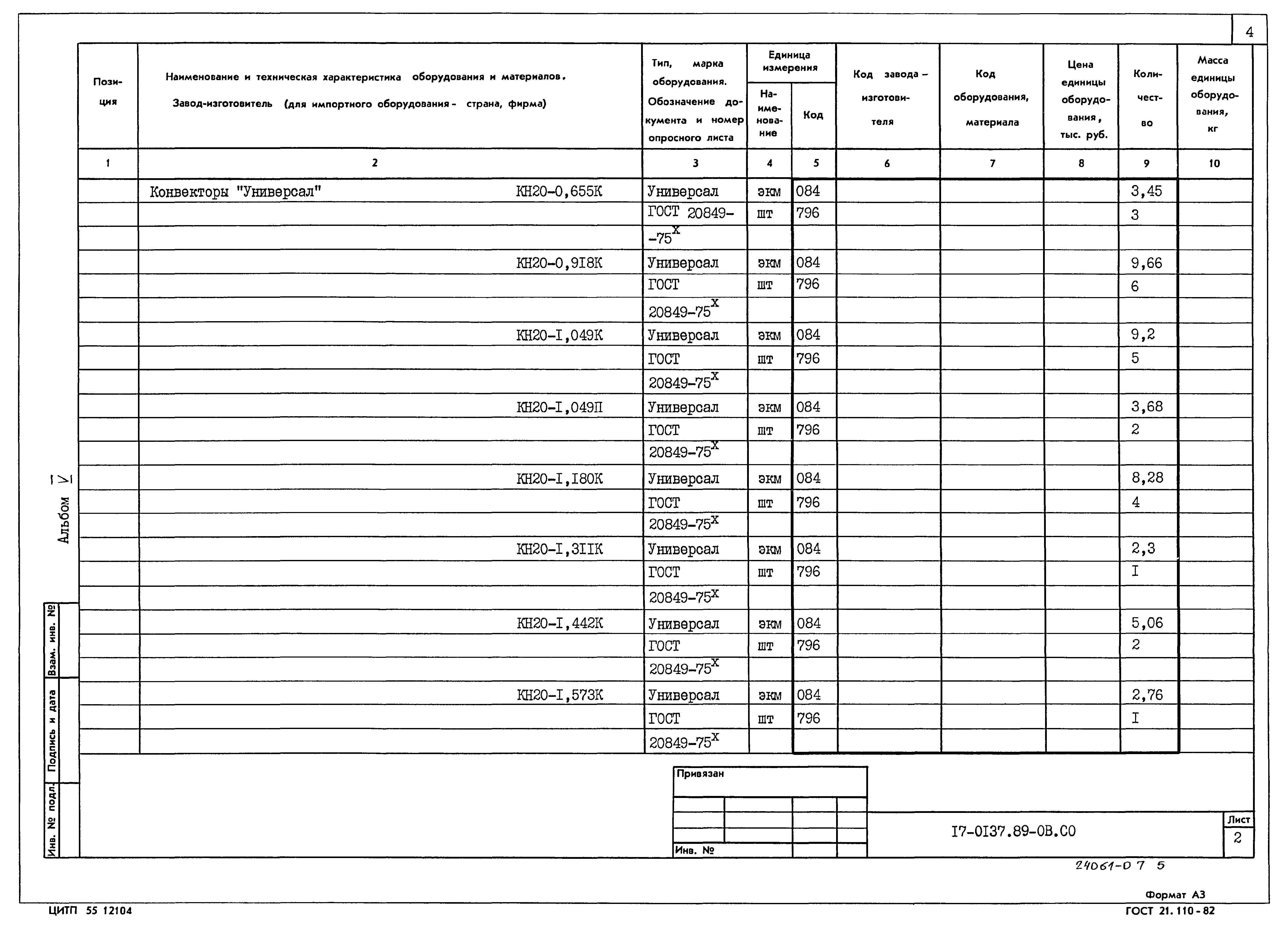 Типовой проект 17-0137.89