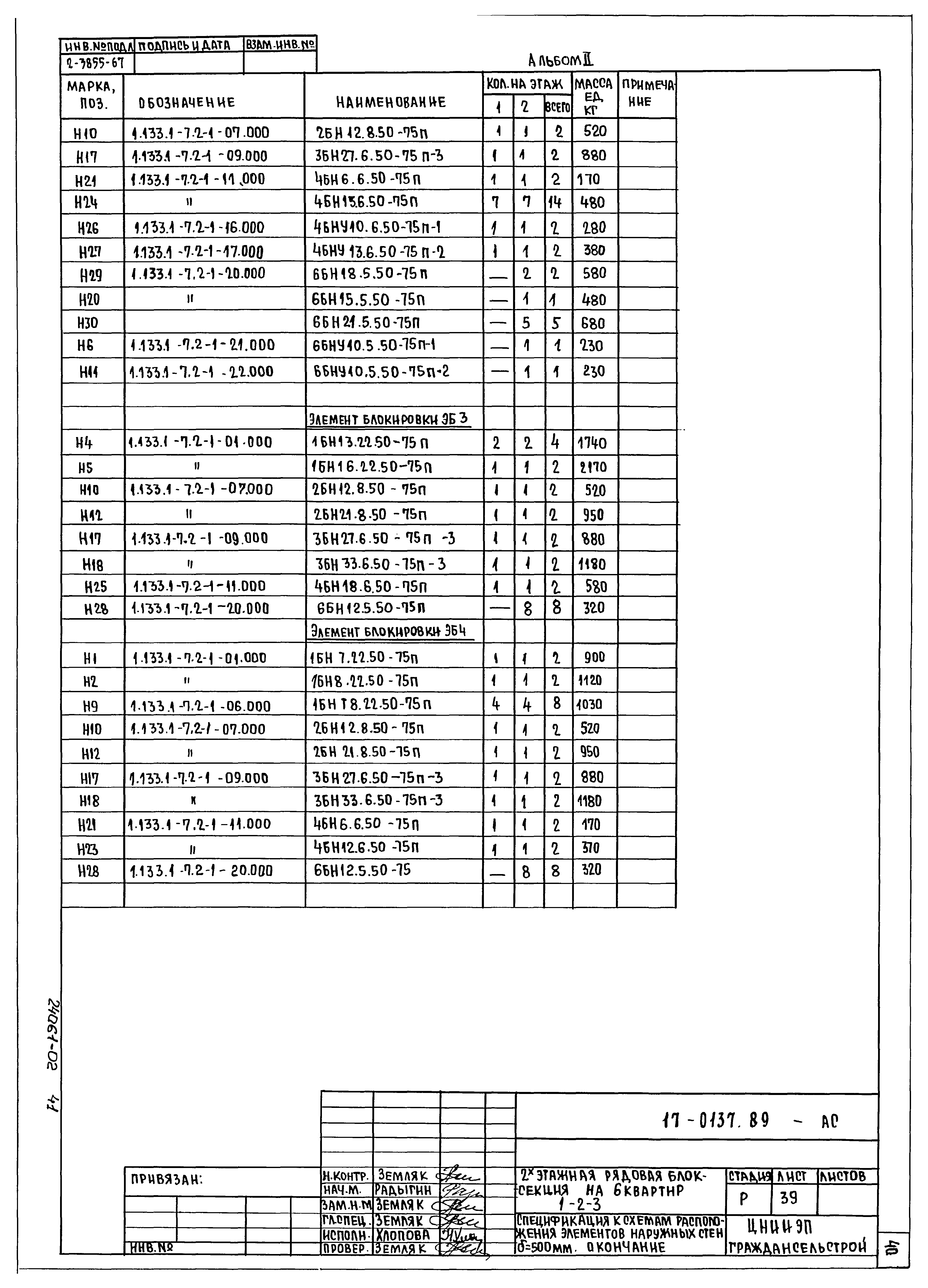 Типовой проект 17-0137.89