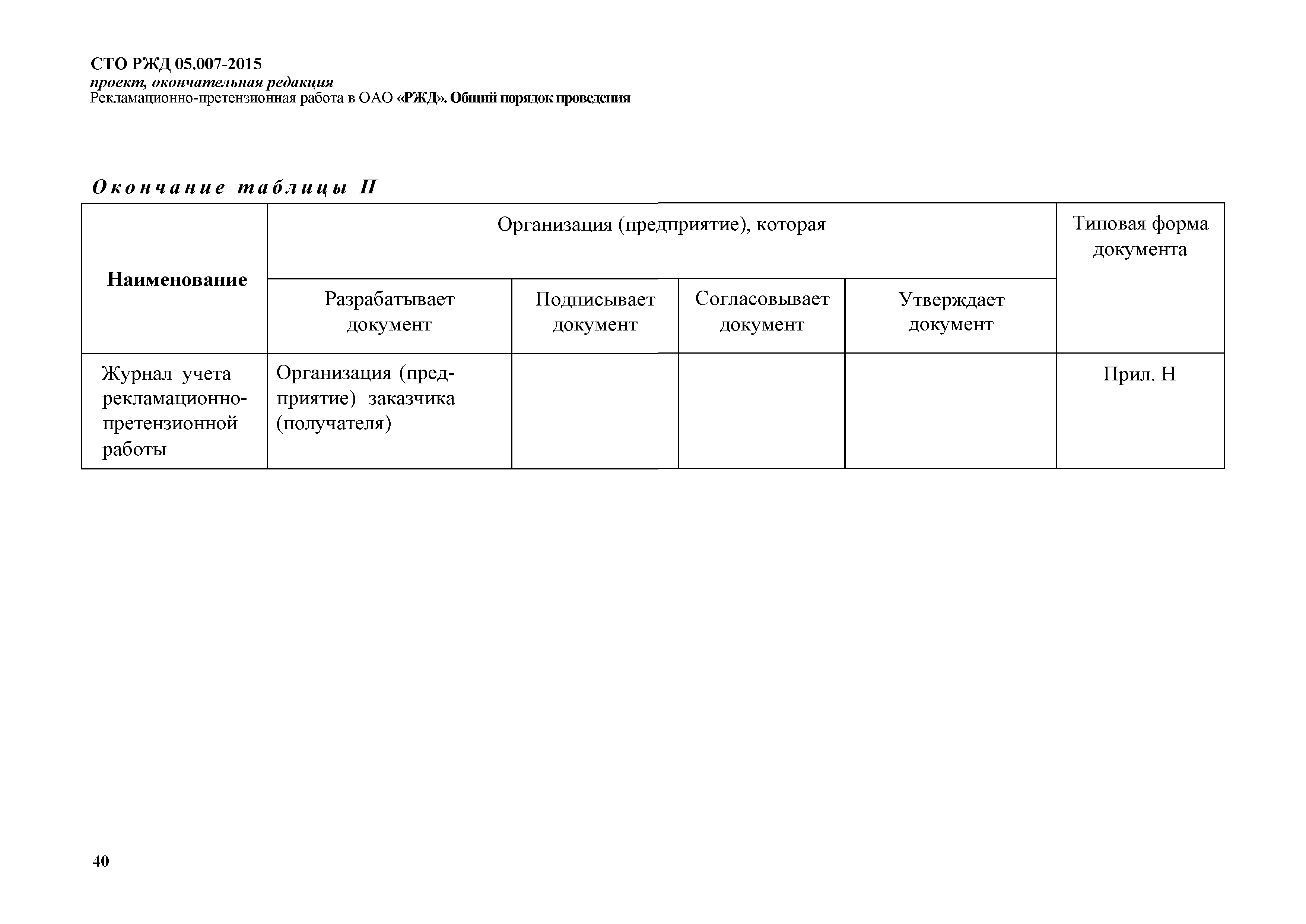 СТО РЖД 1.05.007-2015