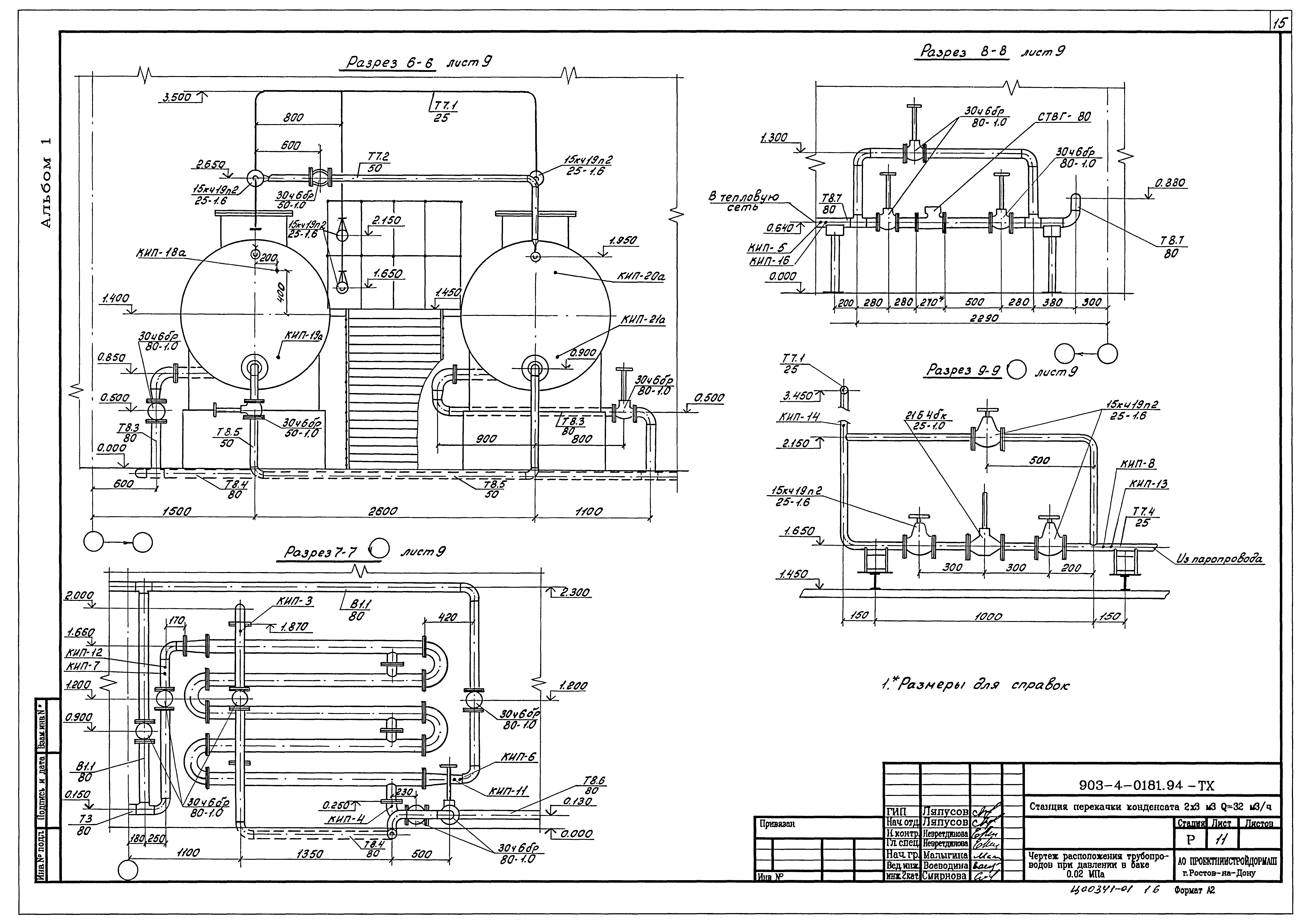 Типовые проектные решения 903-4-0181.94