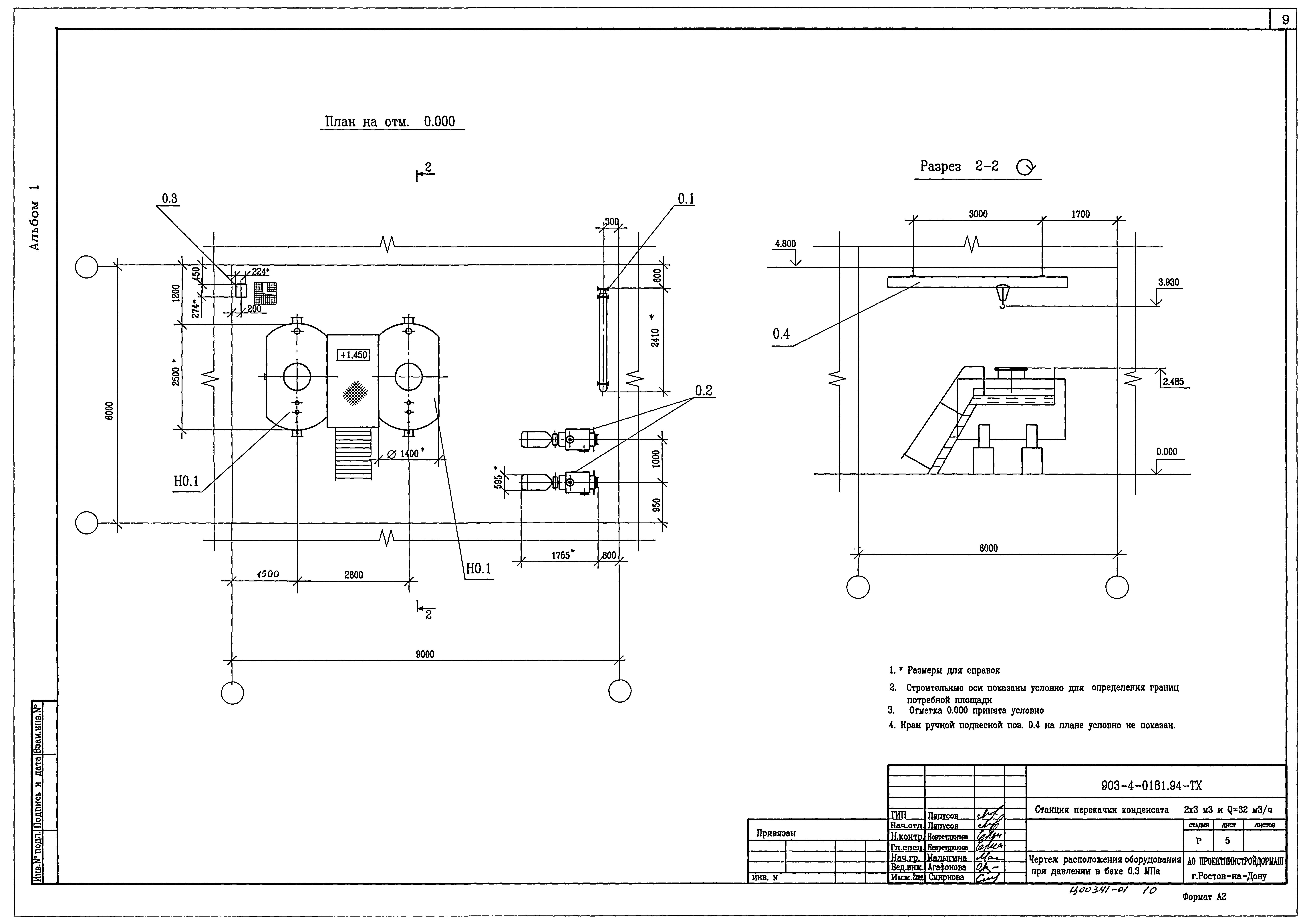 Типовые проектные решения 903-4-0181.94