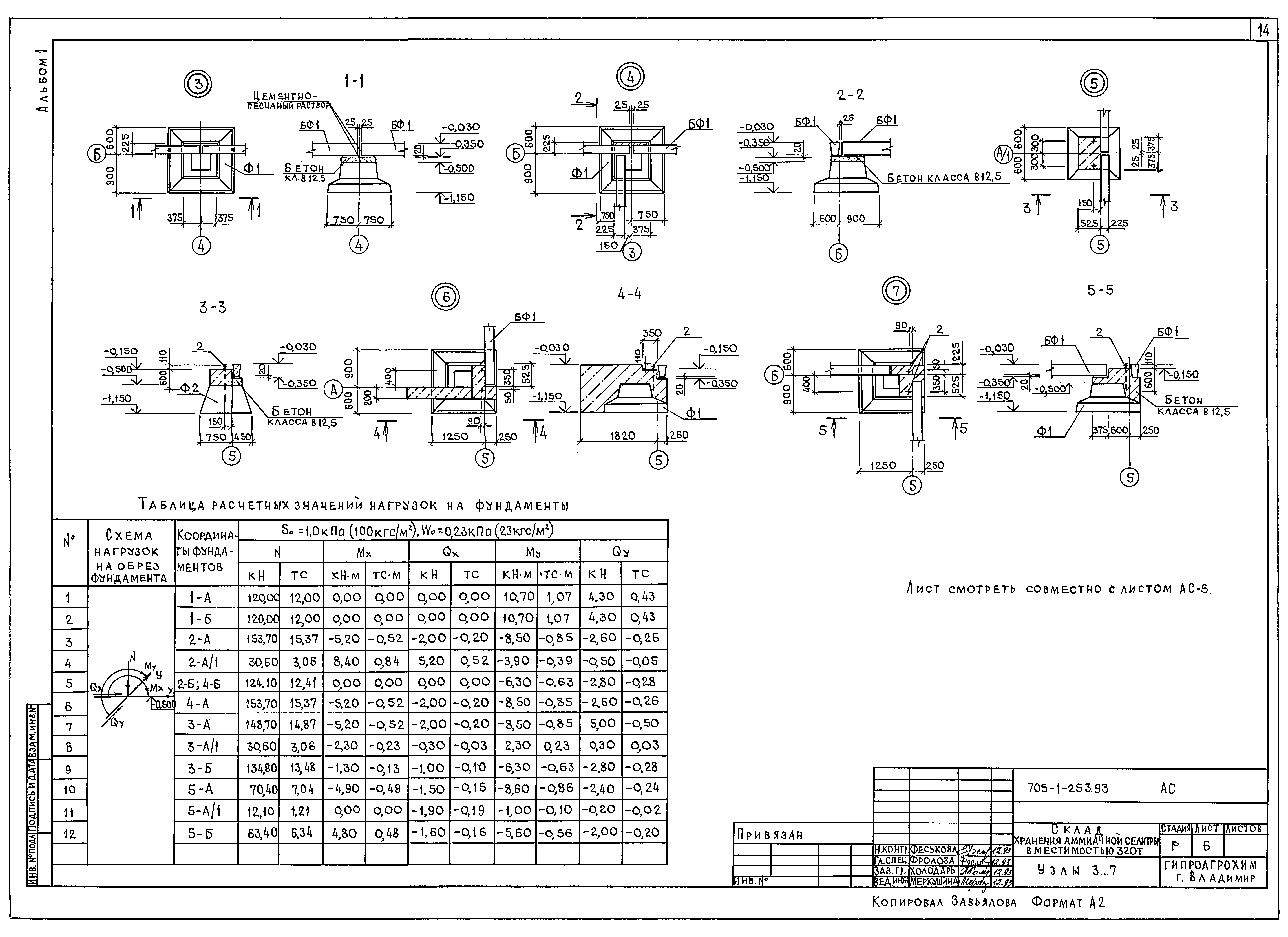Типовой проект 705-1-253.93