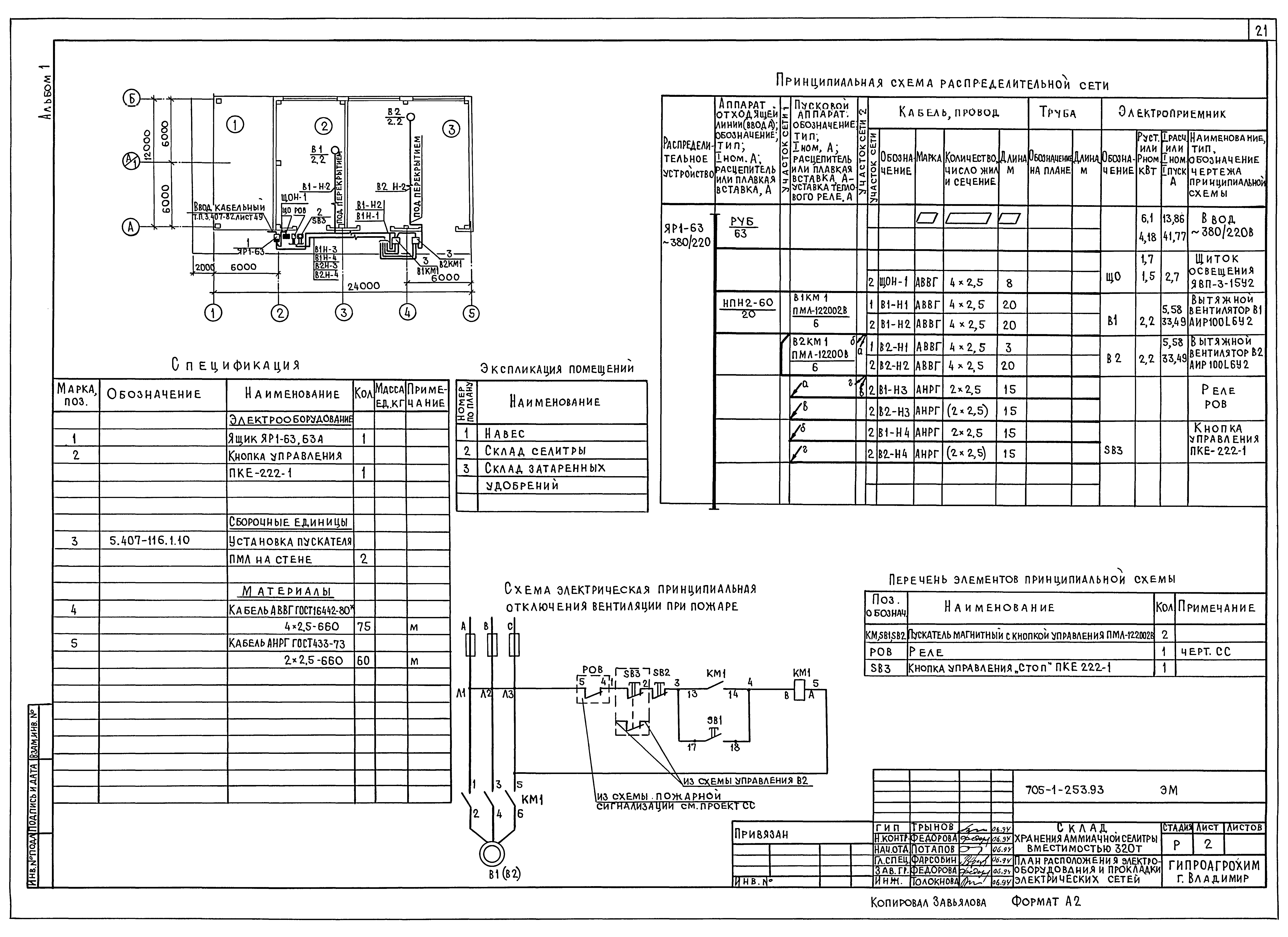 Типовой проект 705-1-253.93