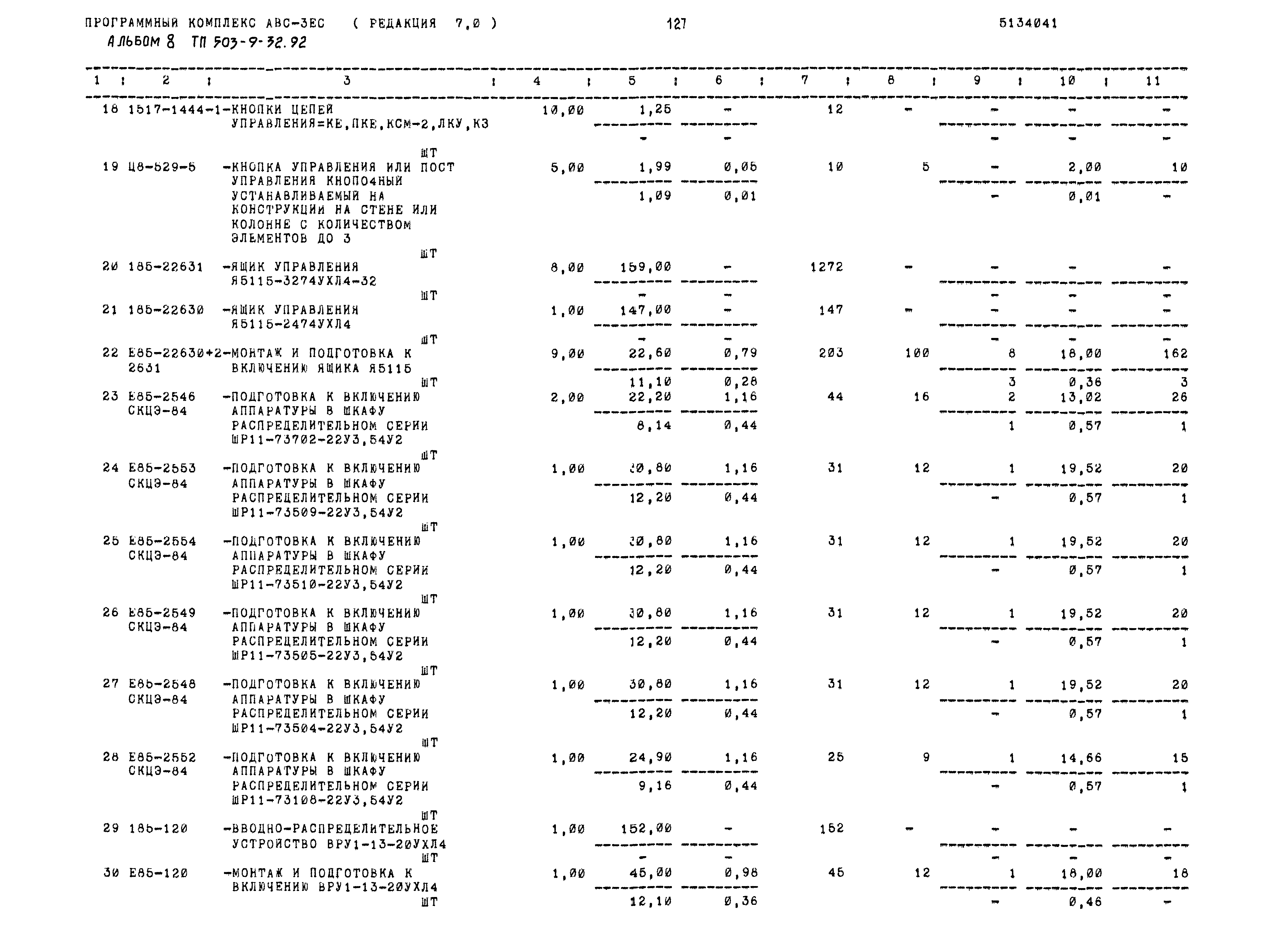 Типовой проект 503-9-32.92