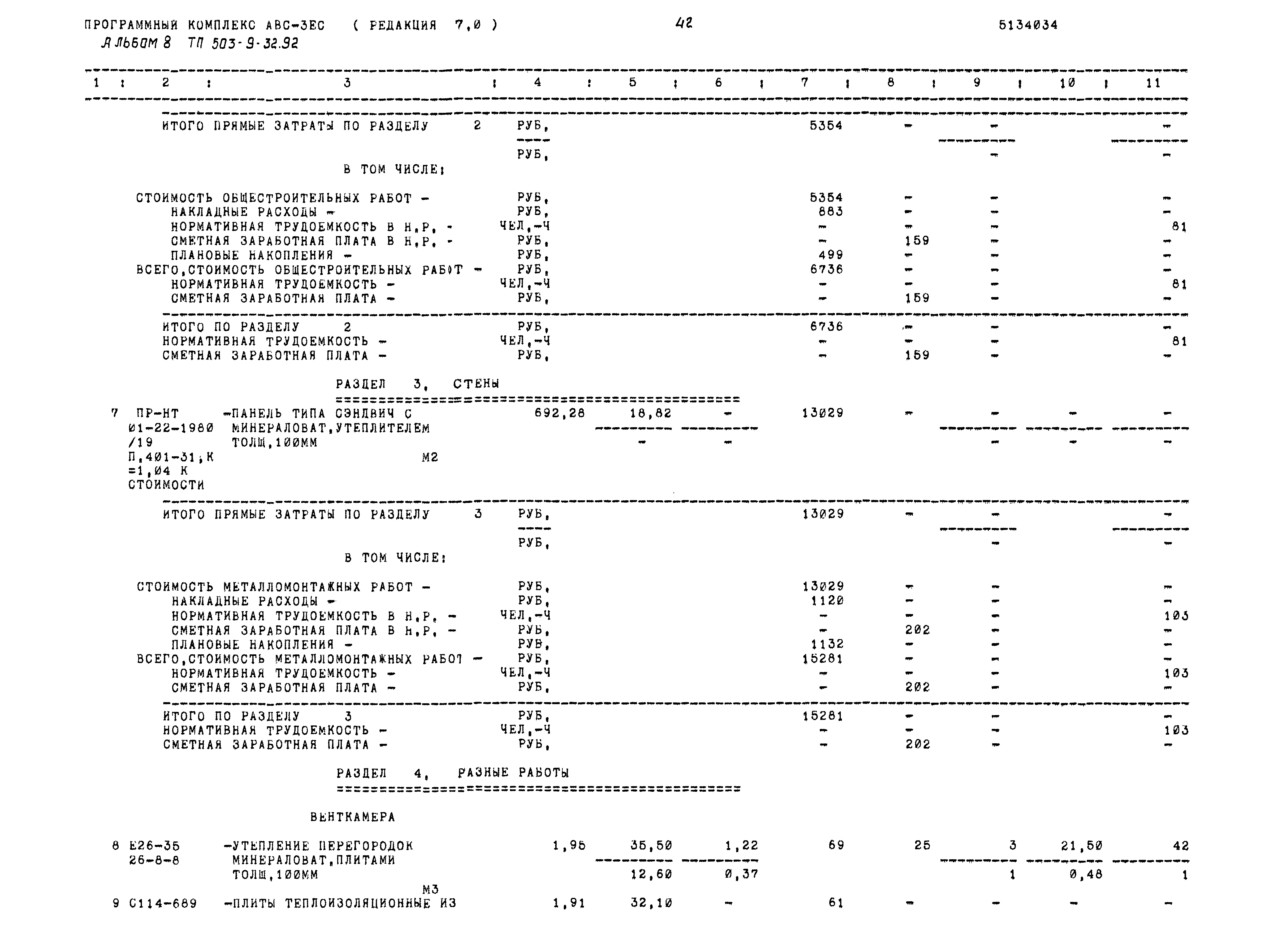 Типовой проект 503-9-32.92
