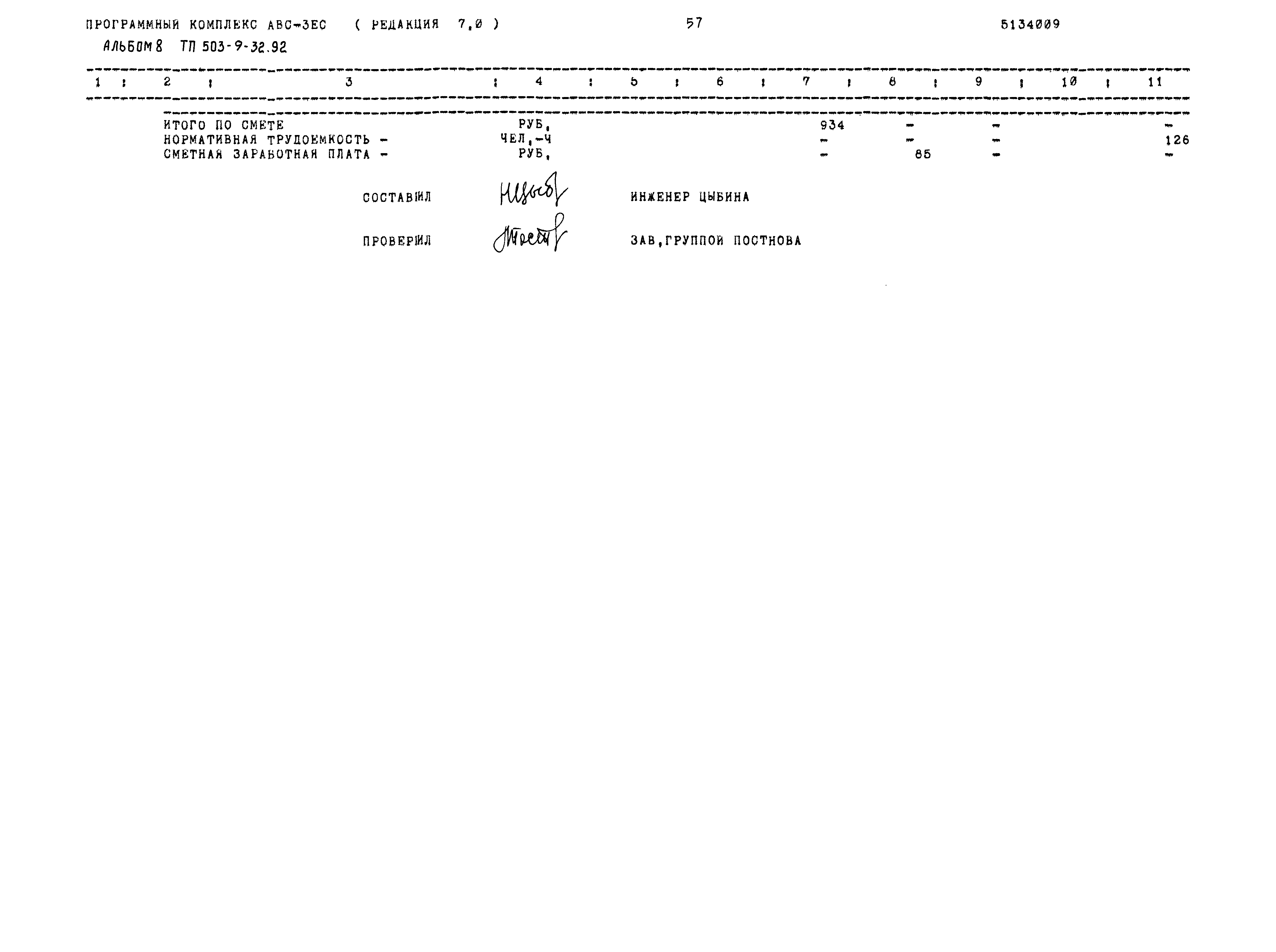 Типовой проект 503-9-32.92