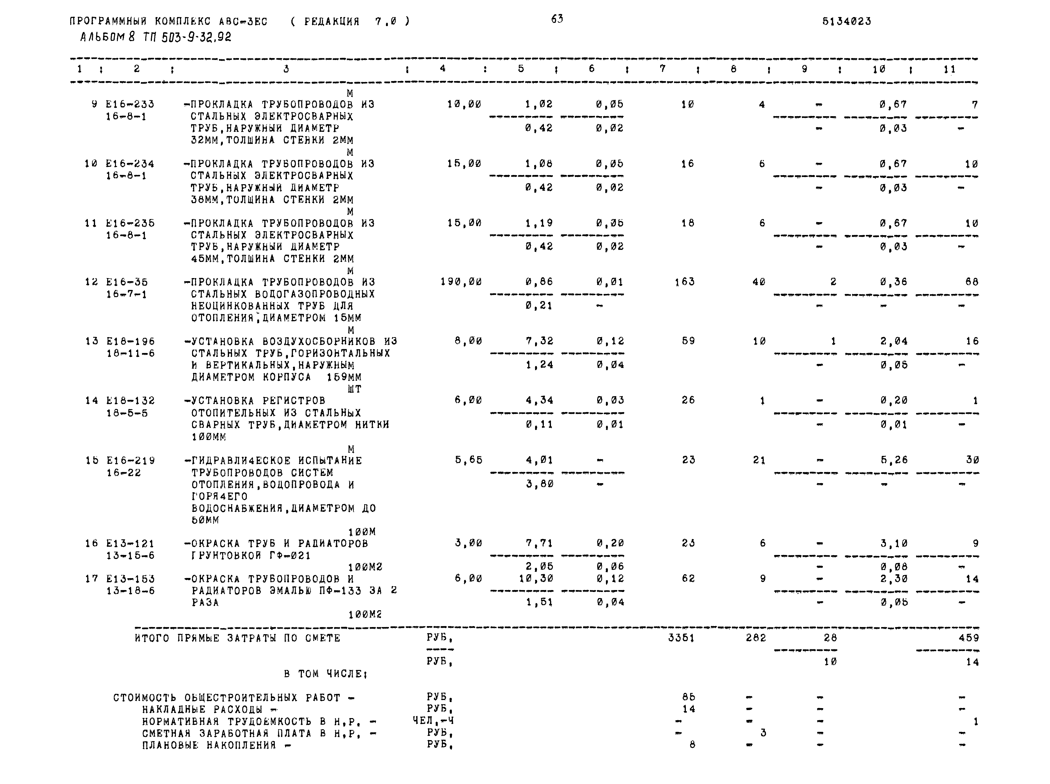 Типовой проект 503-9-32.92