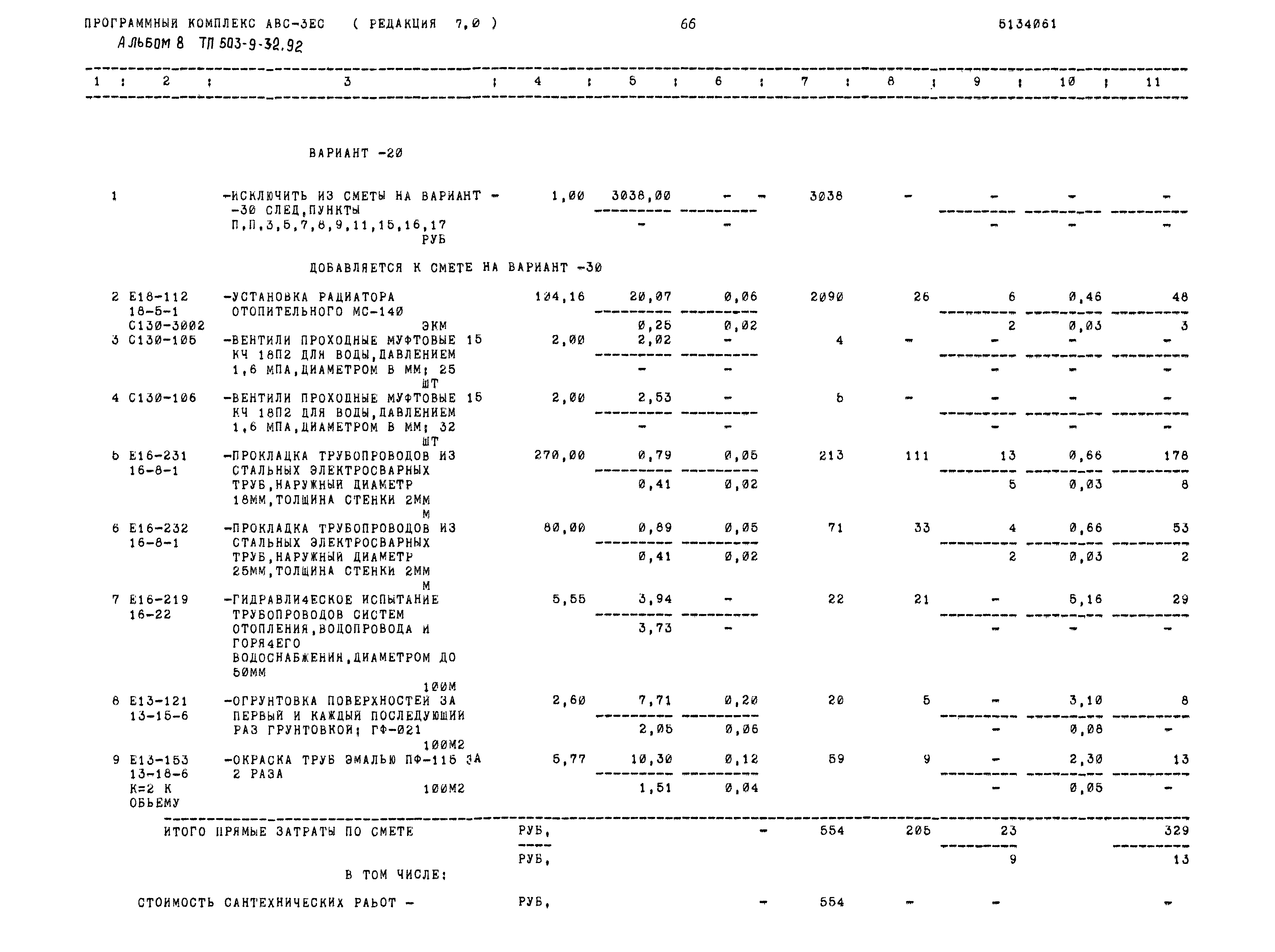 Типовой проект 503-9-32.92